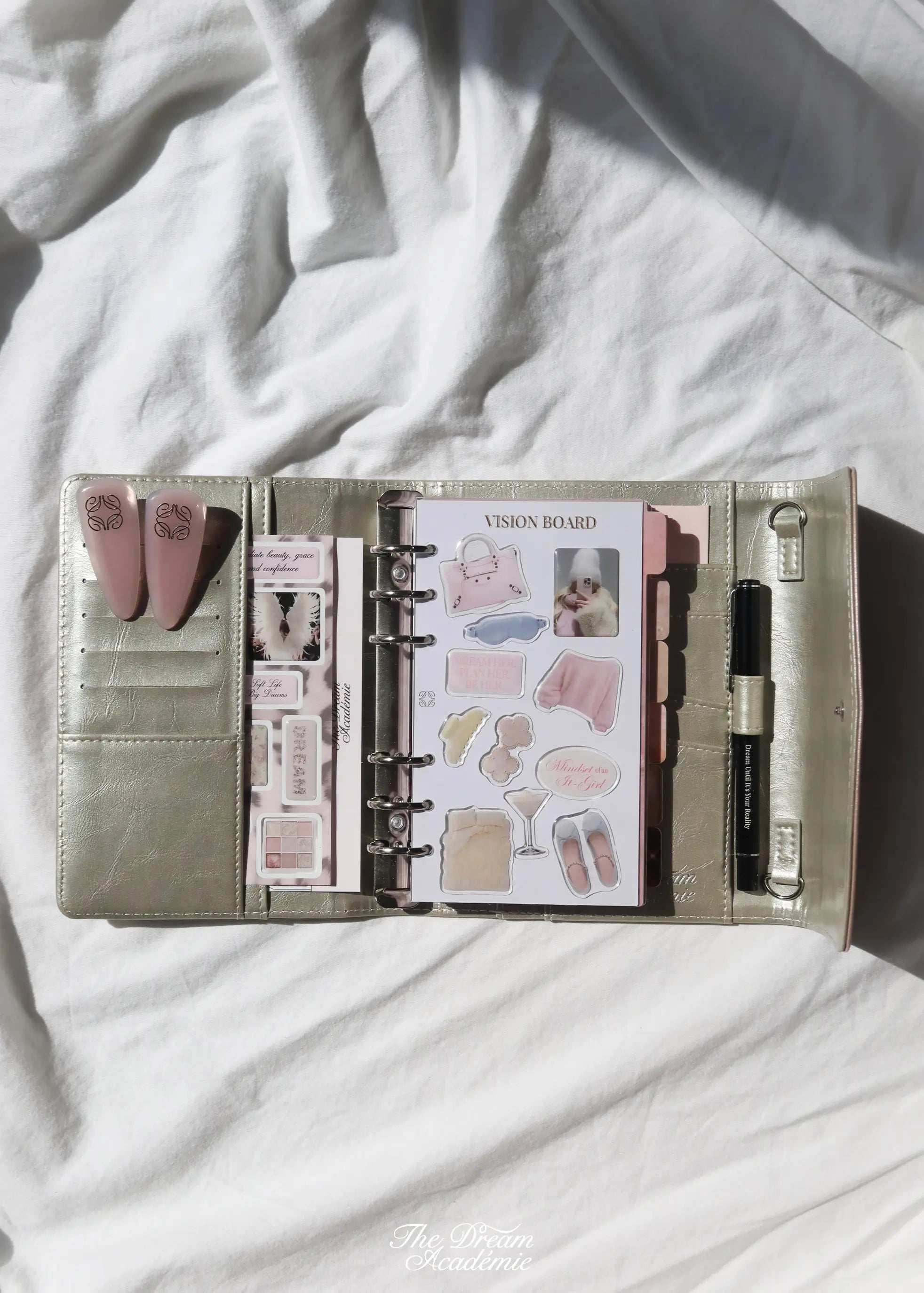 Blush Rose Personal Planner The Dream Académie