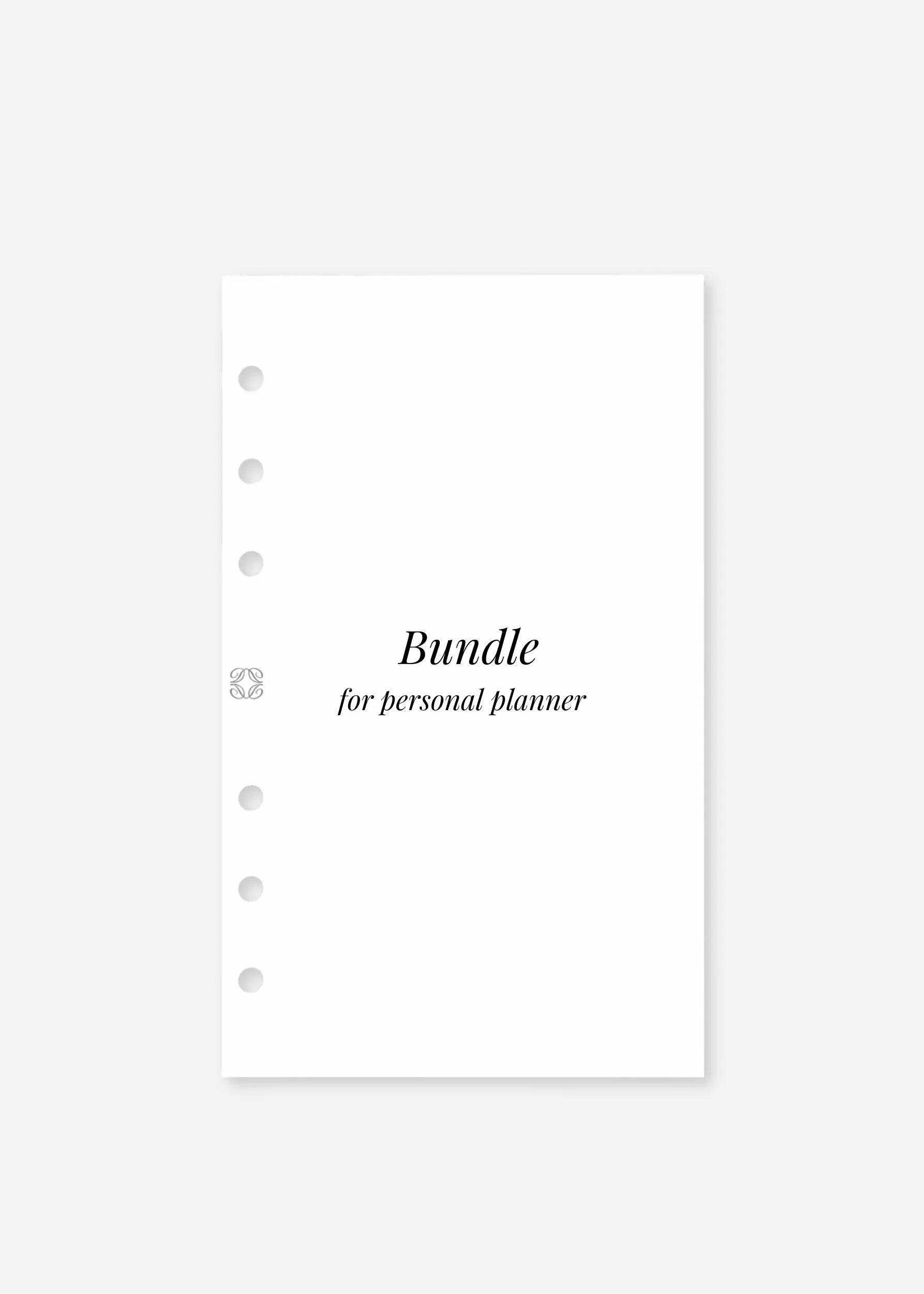 Personal Planner Refill Bundle The Dream Académie