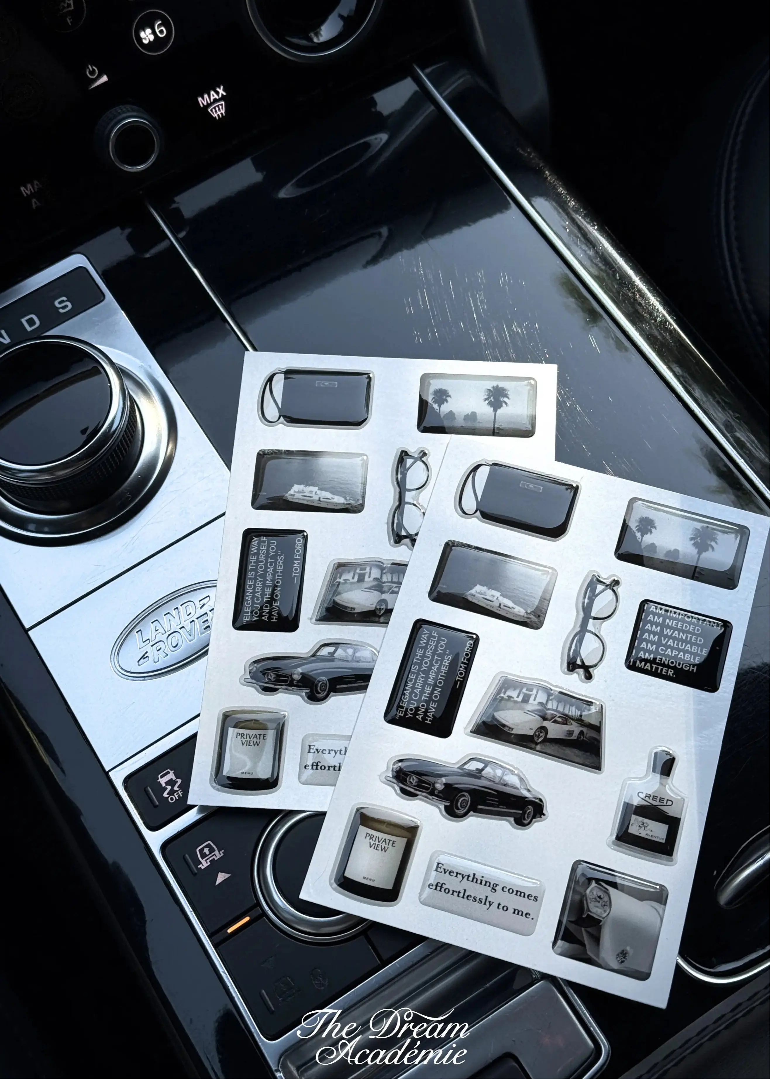 The Wealth Edit Sticker Set The Dream Académie