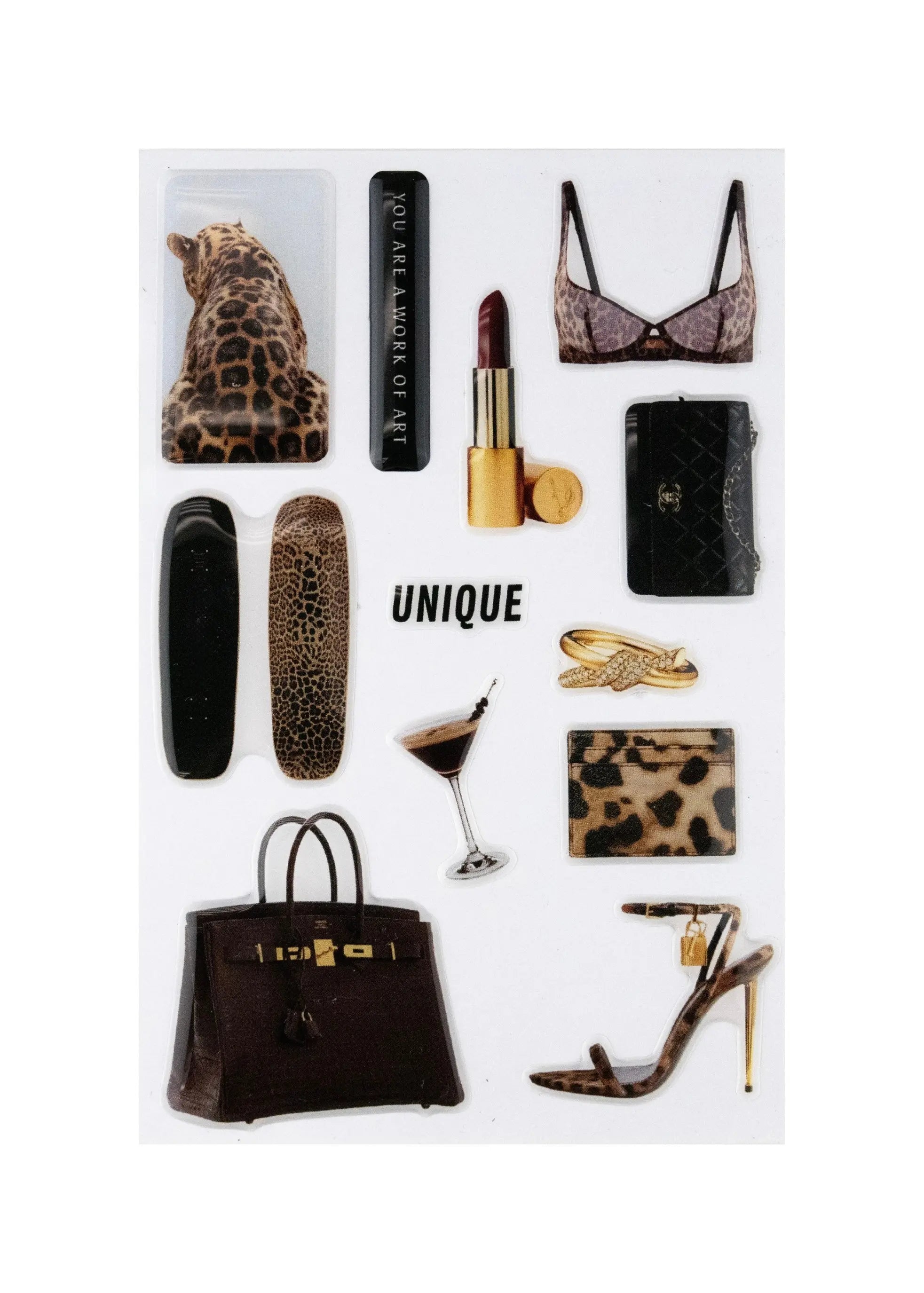 Leopard Obsession Sticker Set The Dream Académie