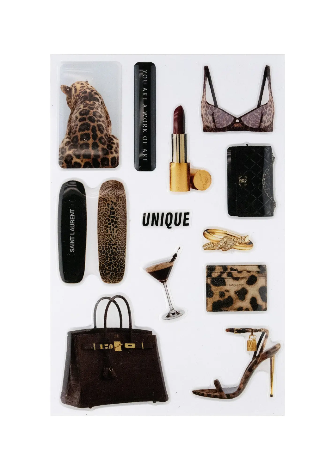 Leopard Obsession Sticker Set The Dream Académie