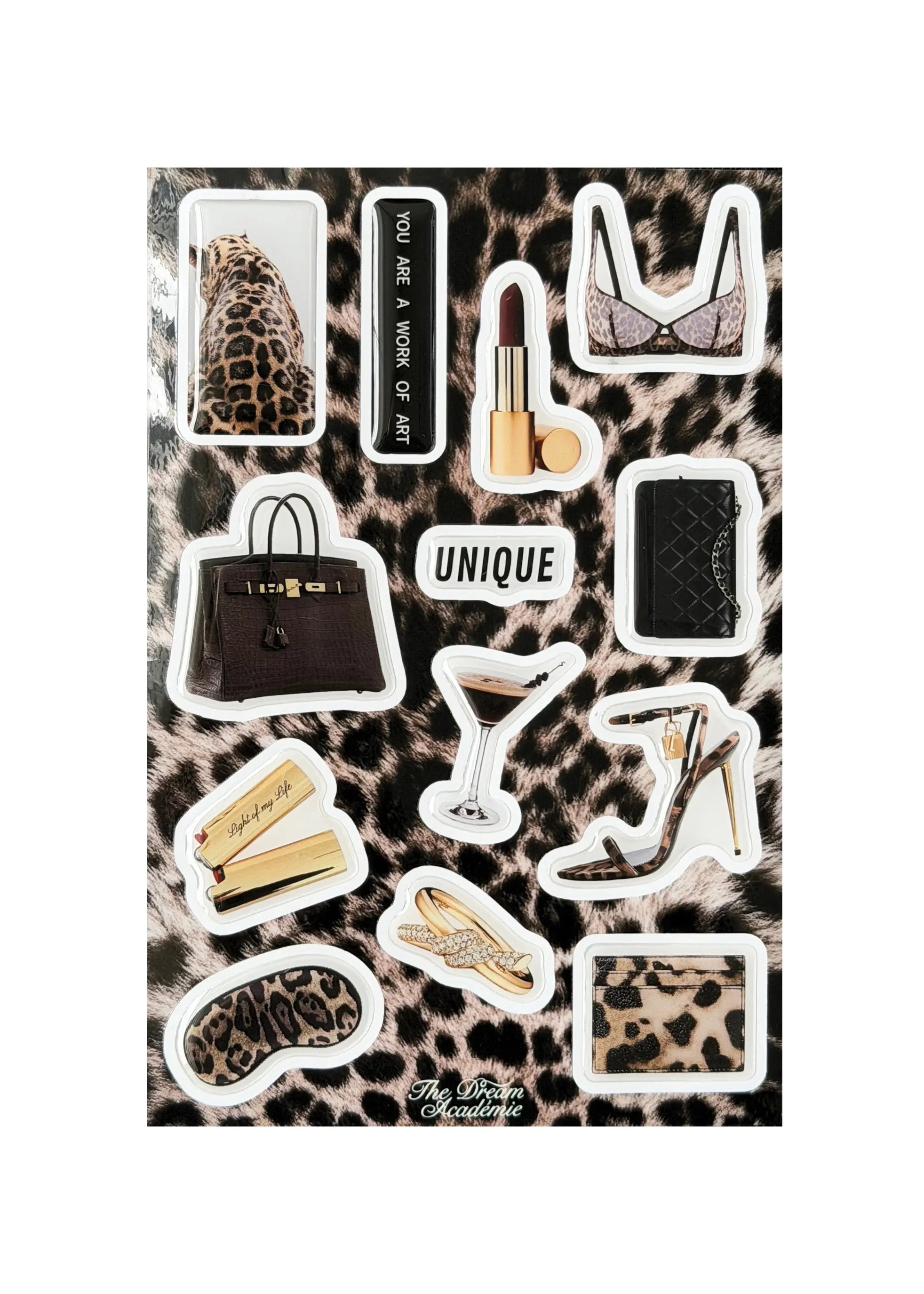Leopard Obsession Sticker Set The Dream Académie