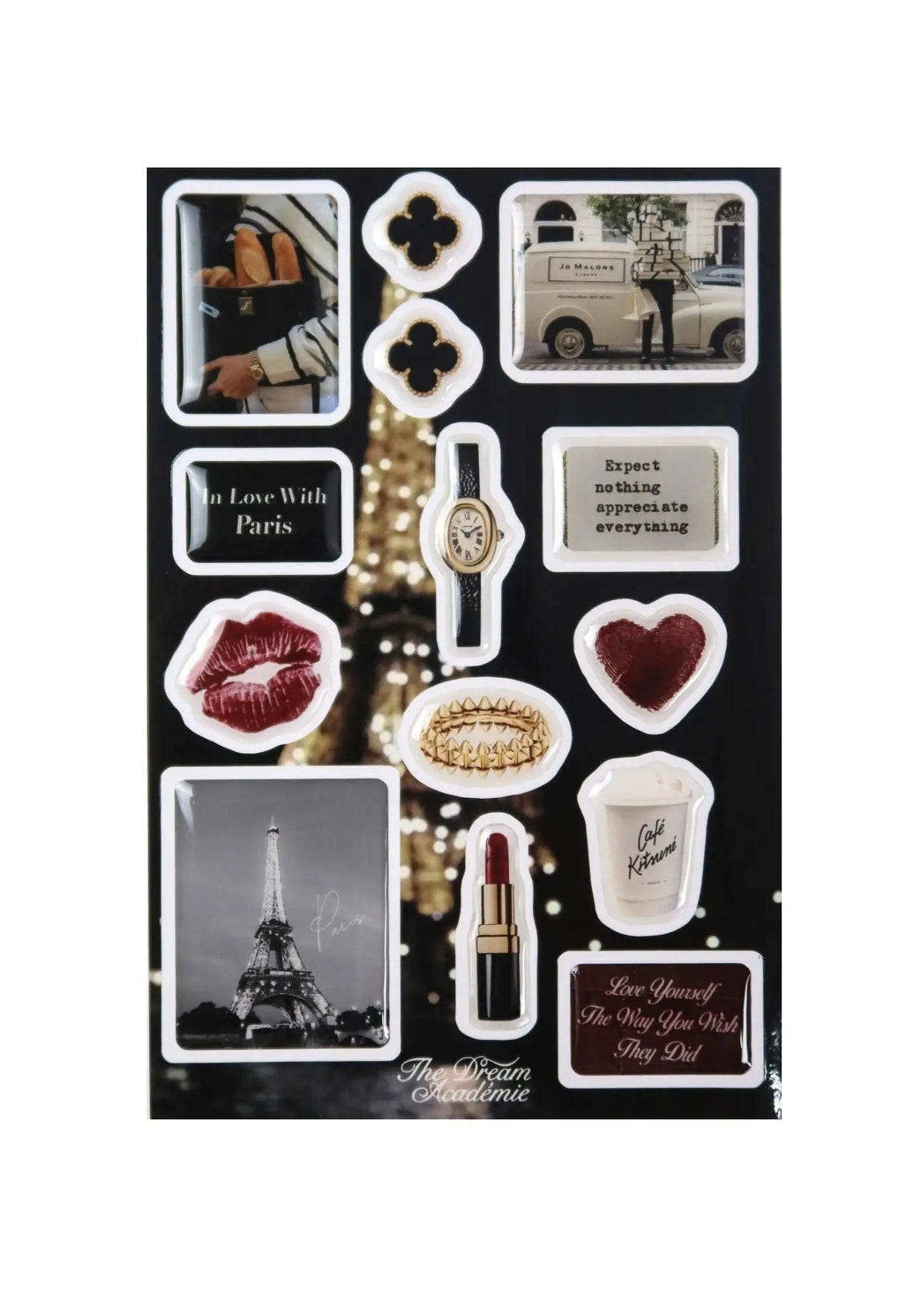 Parisian Muse Sticker Set The Dream Académie