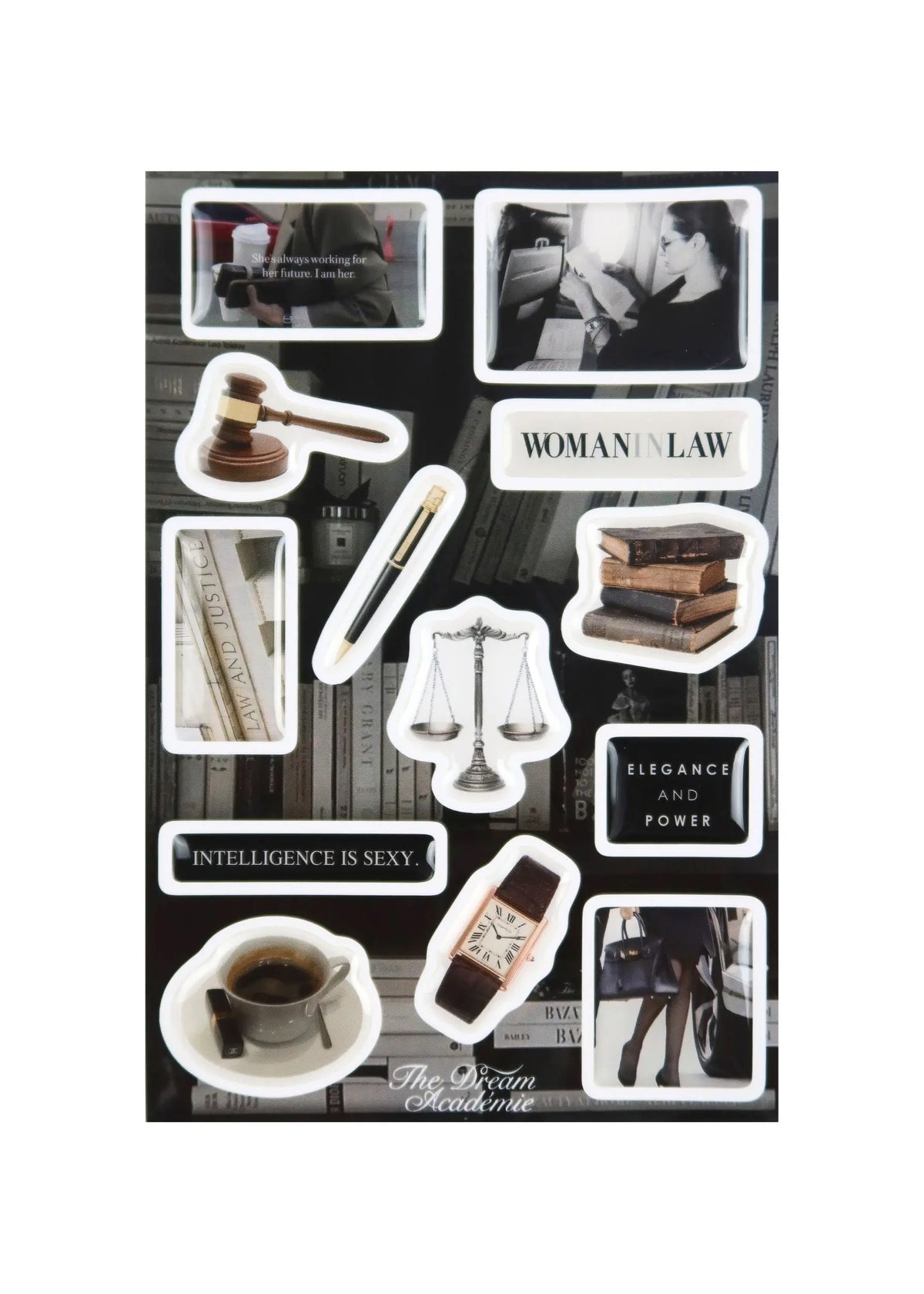 Law & Grace Sticker Set The Dream Académie