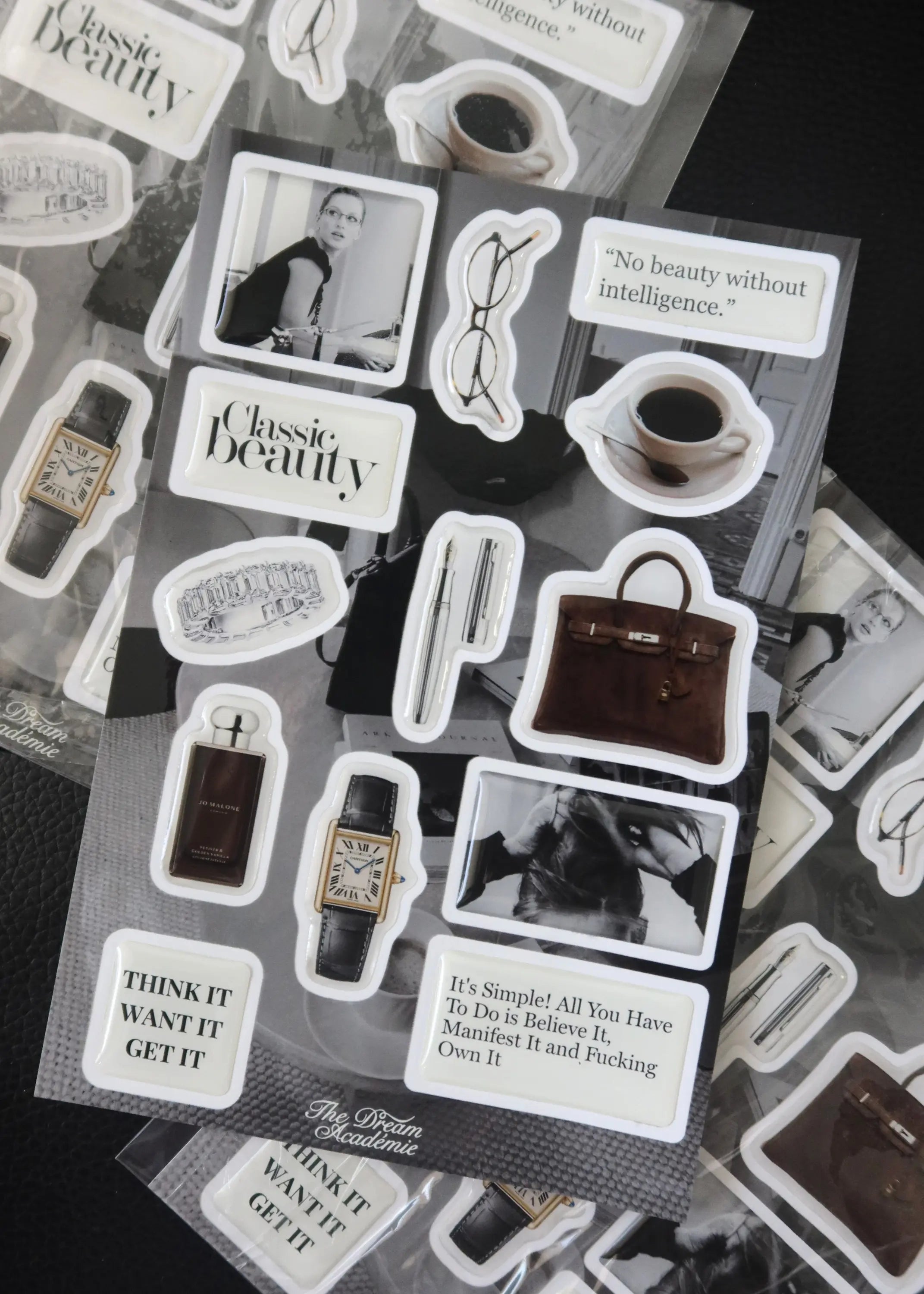 Classic Beauty Sticker Set The Dream Académie