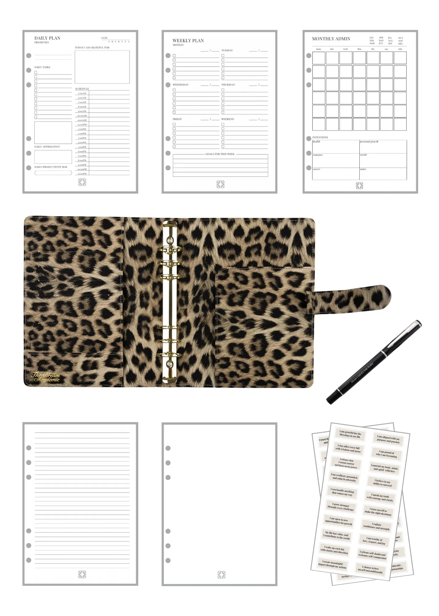 Leopard A5 Planner The Dream Académie