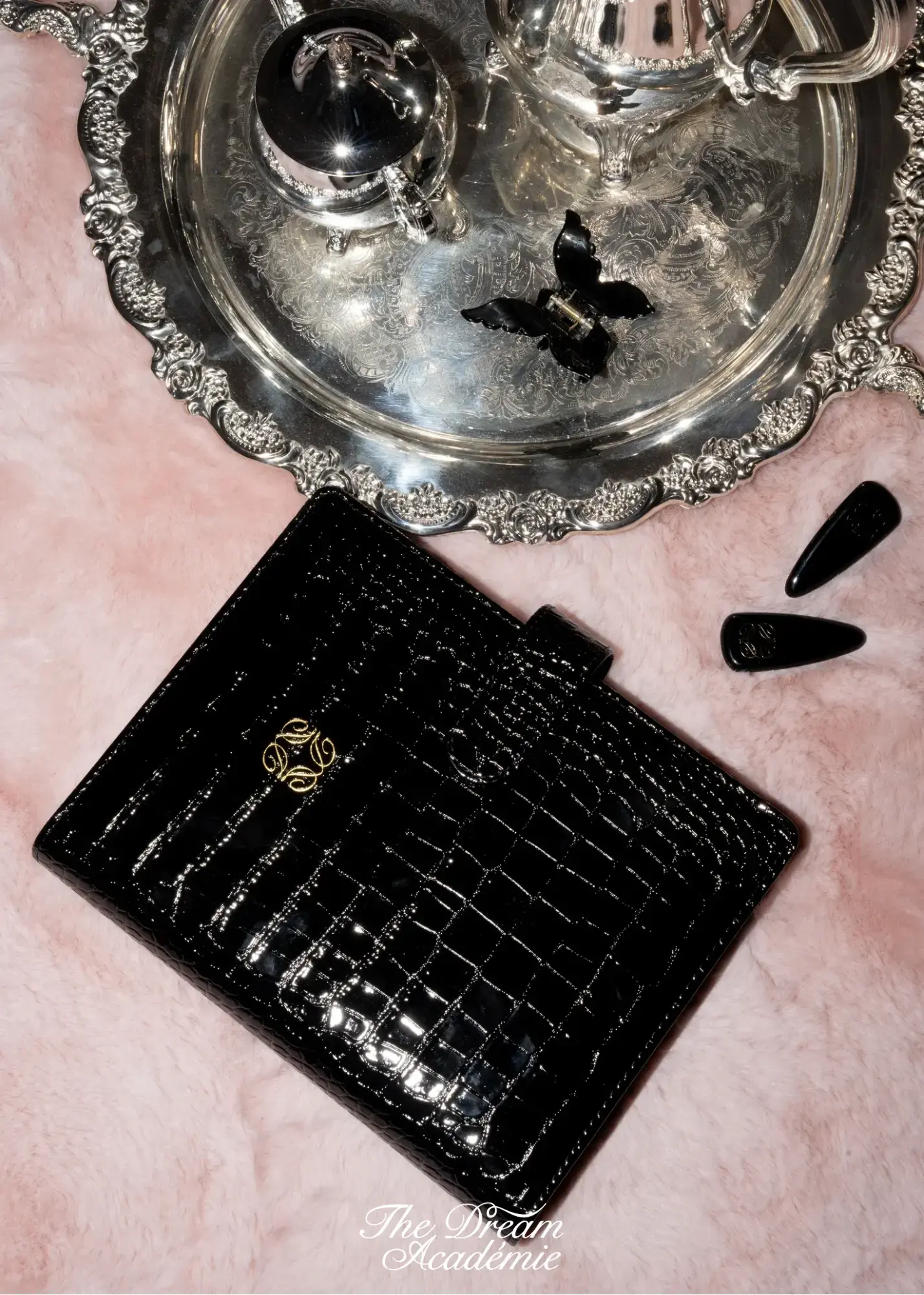 Black Croc A5 Planner The Dream Académie