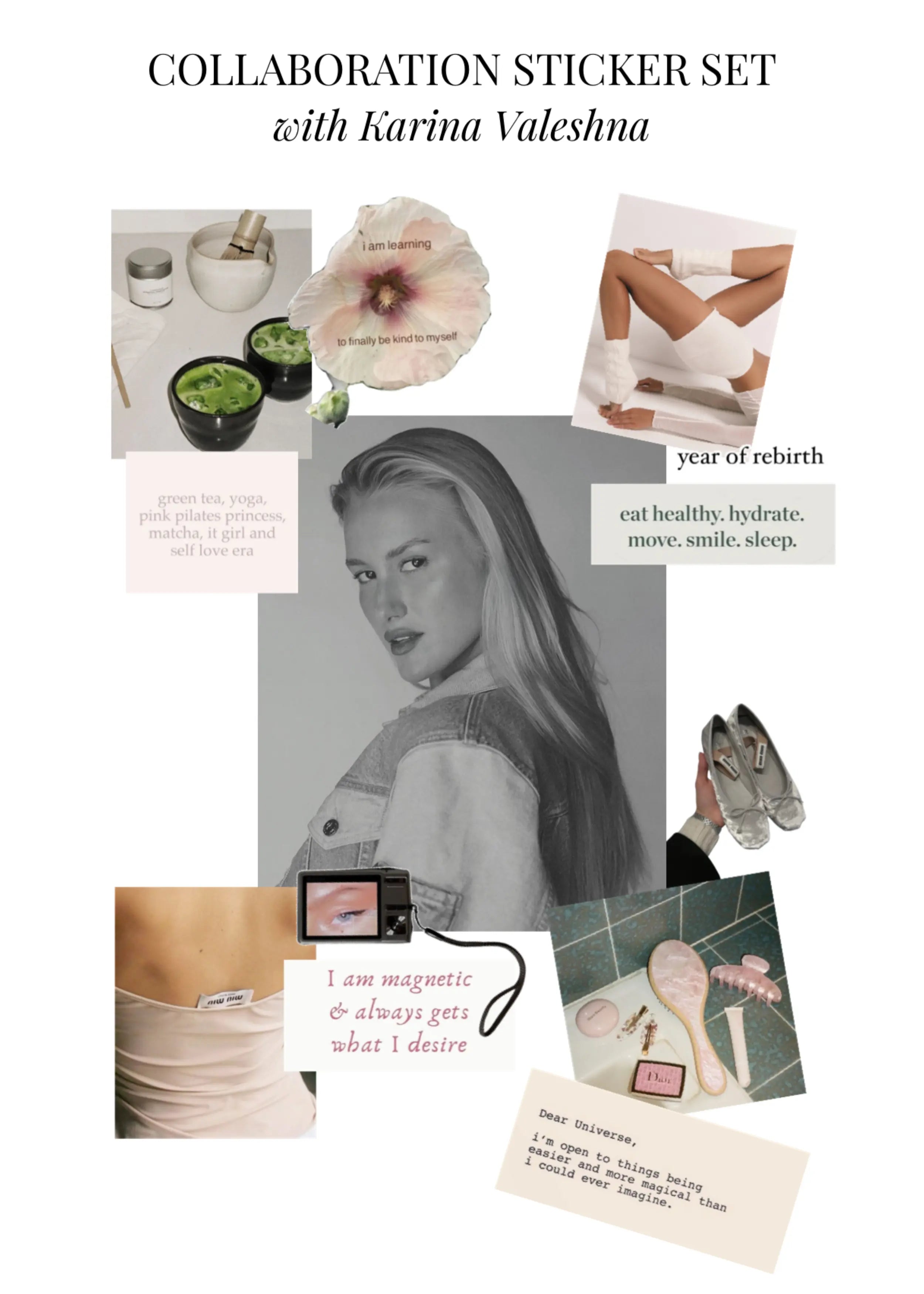 Inner Bloom Sticker Set Sticker Set The Dream Académie