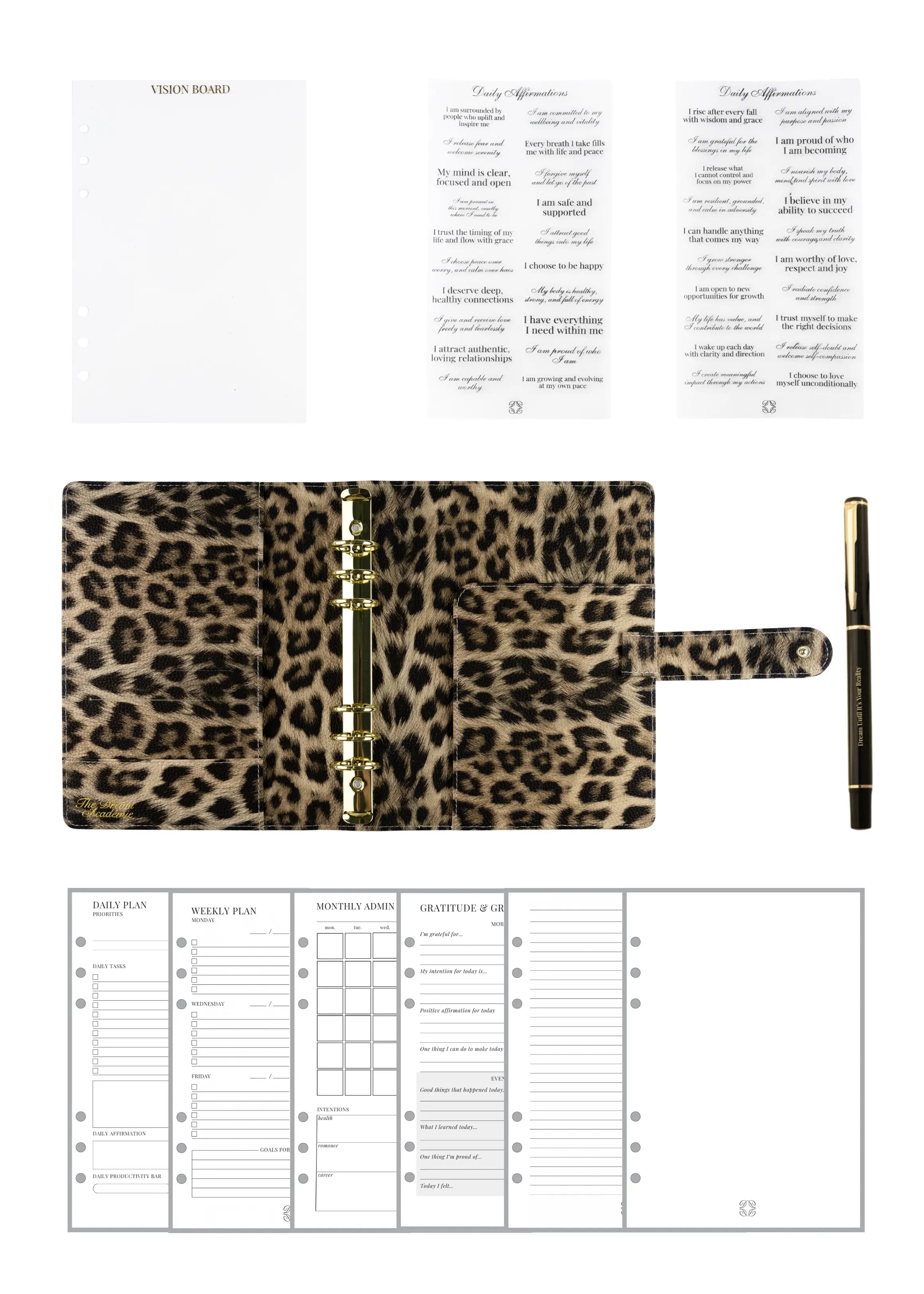 Leopard A5 Planner The Dream Académie