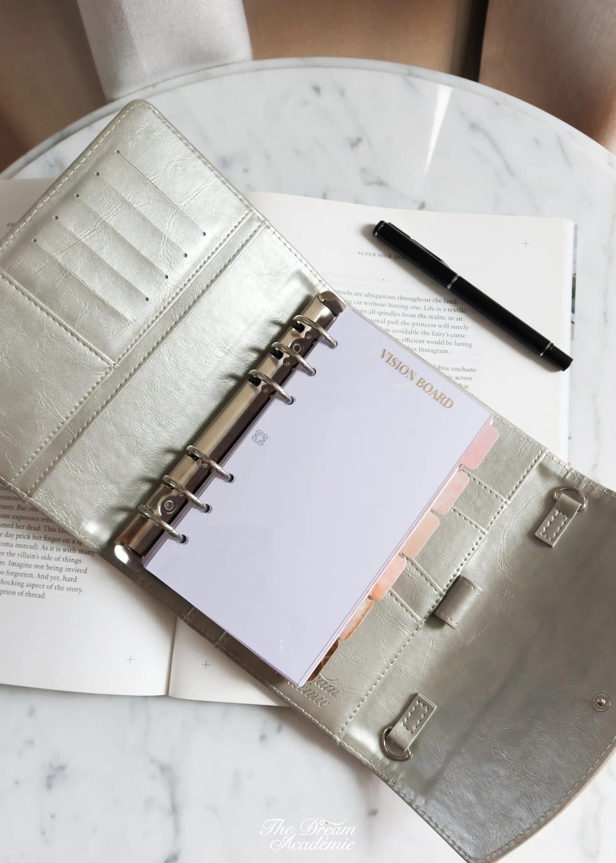 Blush Rose A6 Planner The Dream Académie