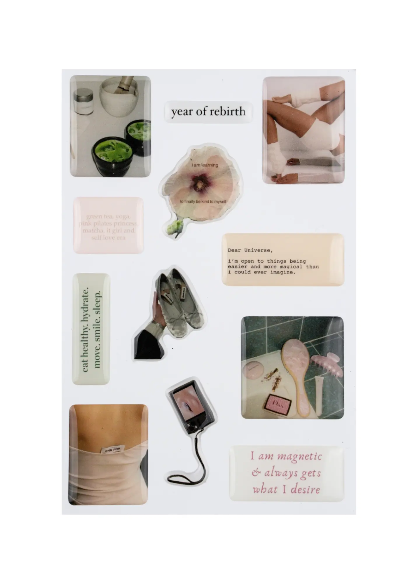 Inner Bloom Sticker Set The Dream Académie