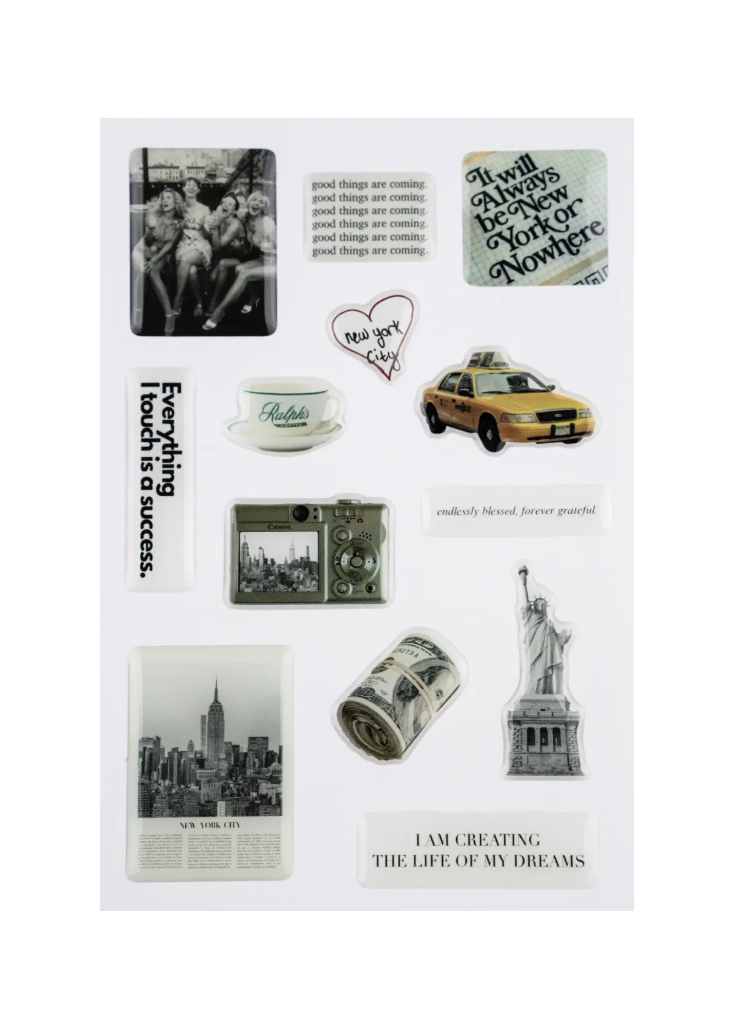 Big City Energy Sticker Set The Dream Académie