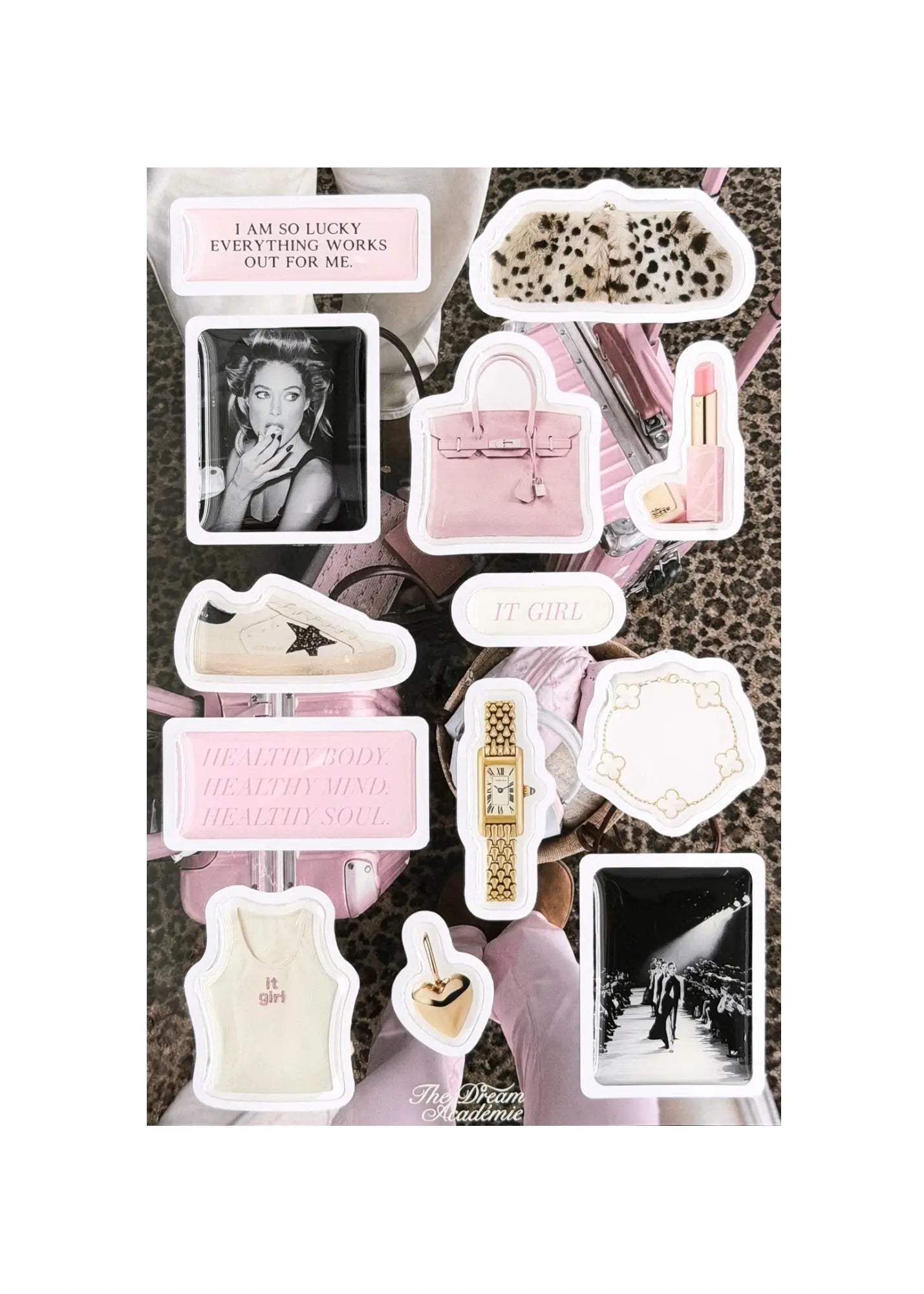 It Girl Club x TDA Sticker Set The Dream Académie