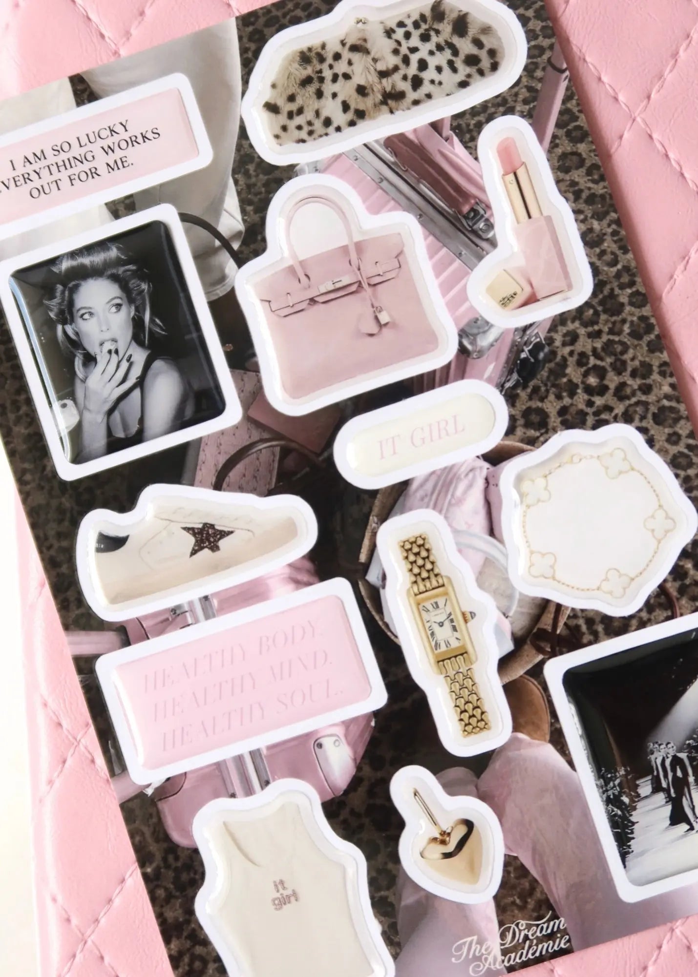 It Girl Club x TDA Sticker Set The Dream Académie