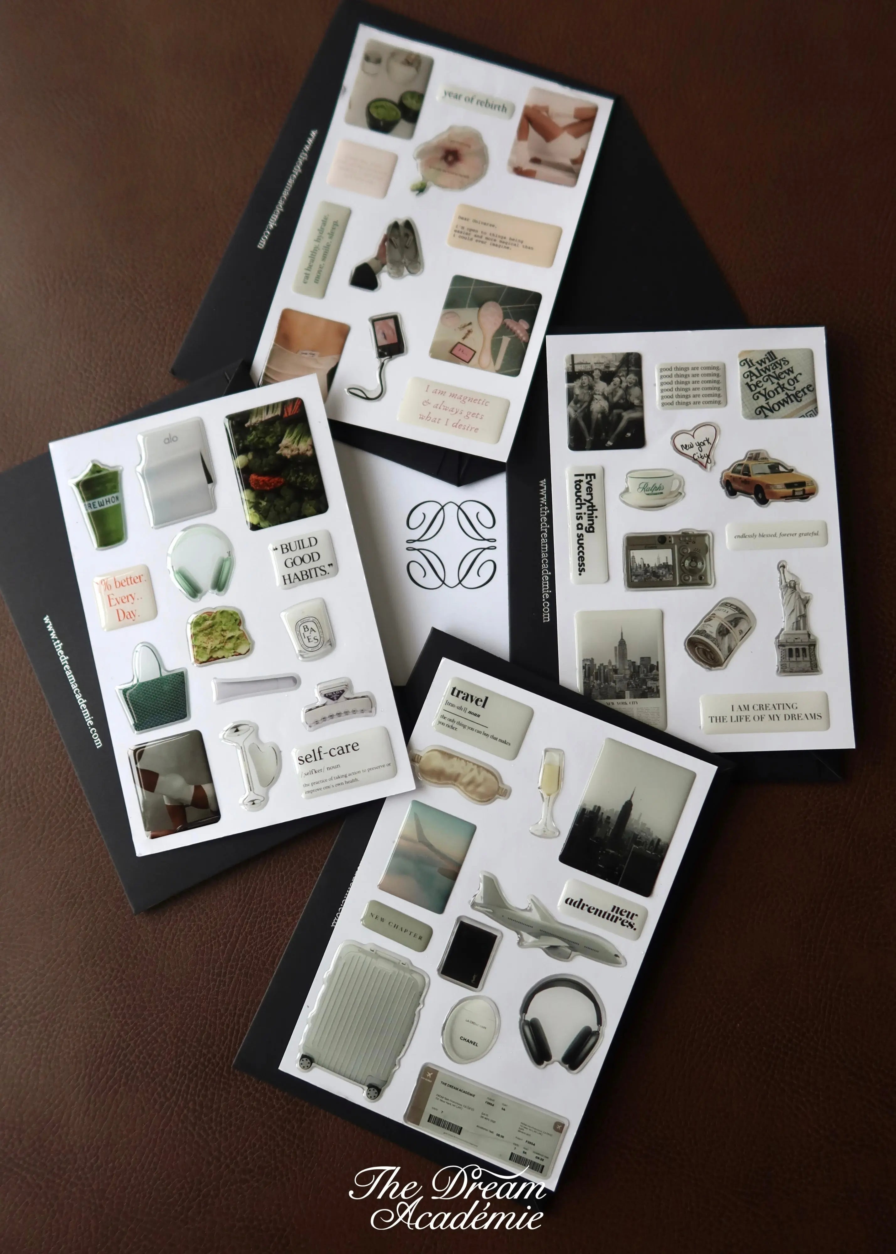 The Glow & Grow 3D Sticker Set Bundle The Dream Académie