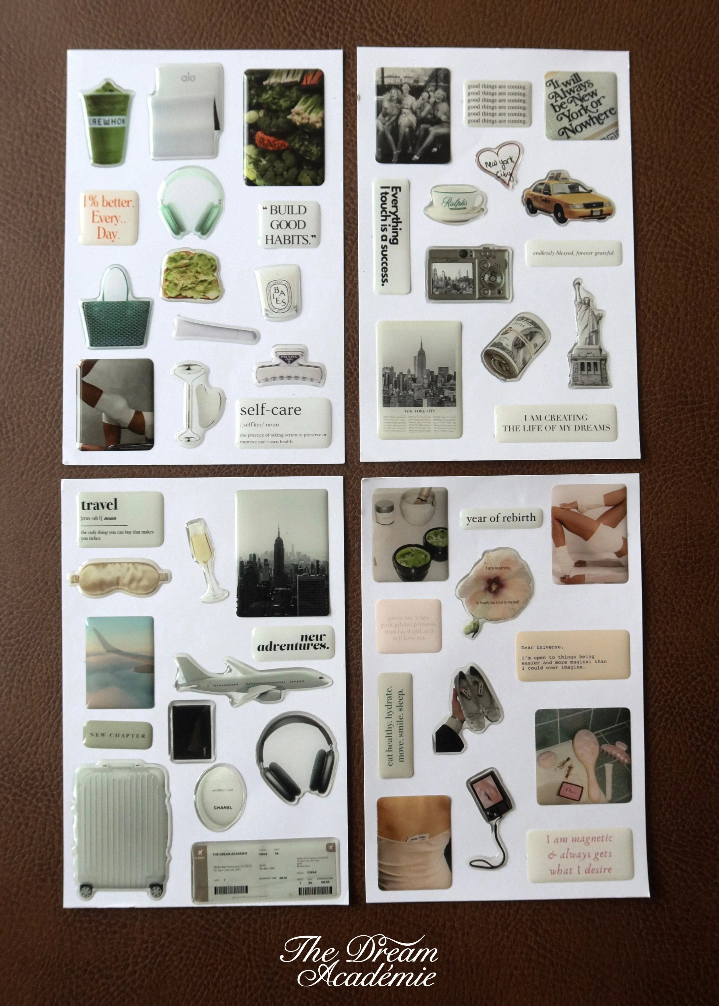 The Glow & Grow 3D Sticker Set Bundle The Dream Académie