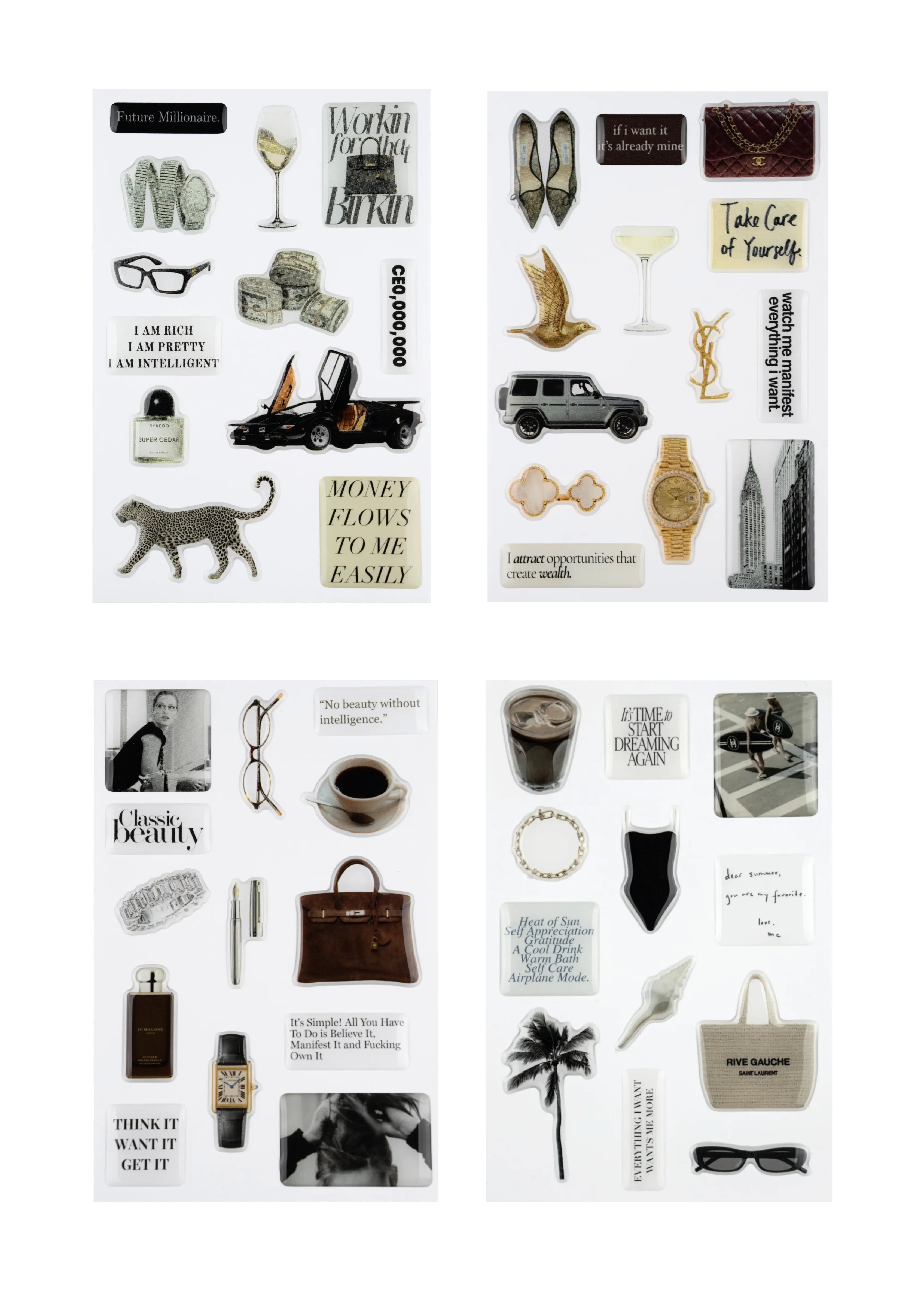 The Glow & Grow 3D Sticker Set Bundle (Copy) The Dream Académie