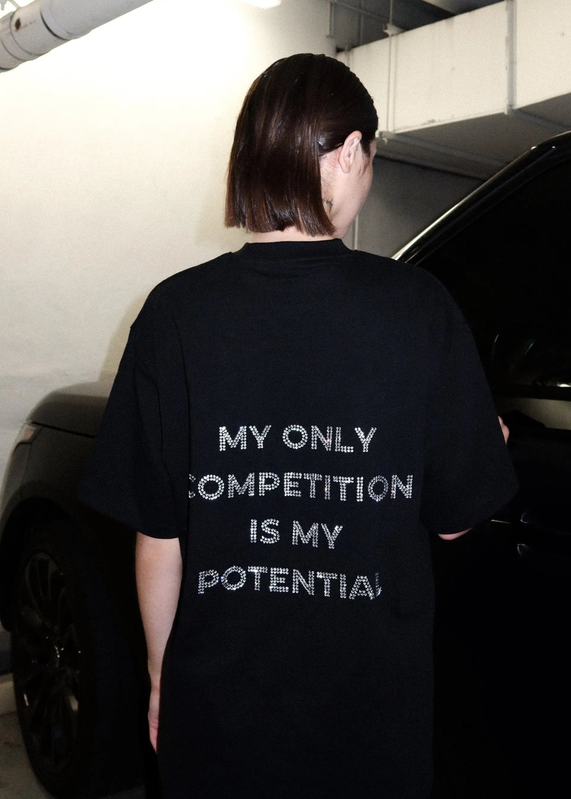 My Potential Rhinestones T-Shirt The Dream Académie