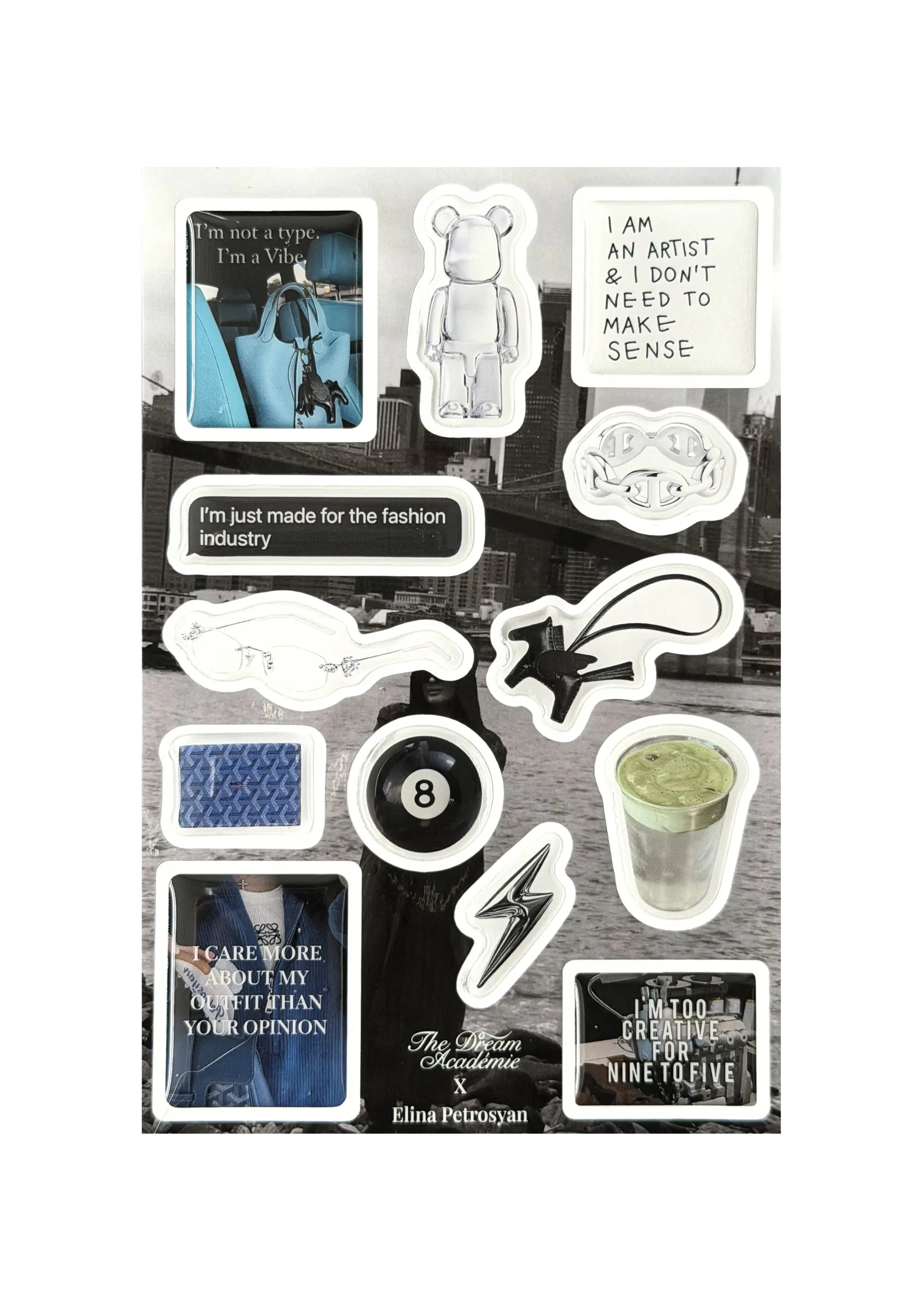 Elina Petrosyan 2.0 x TDA Sticker Set The Dream Académie