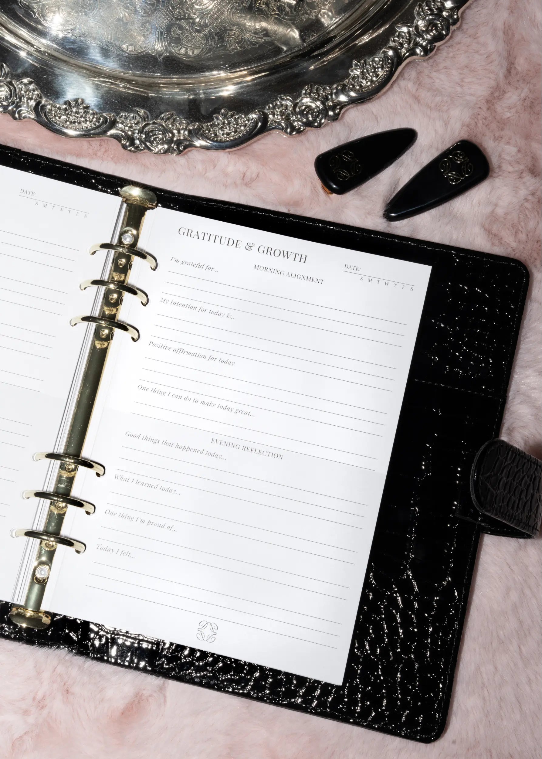 Gratitude & Growth A5 Refill Planner The Dream Académie