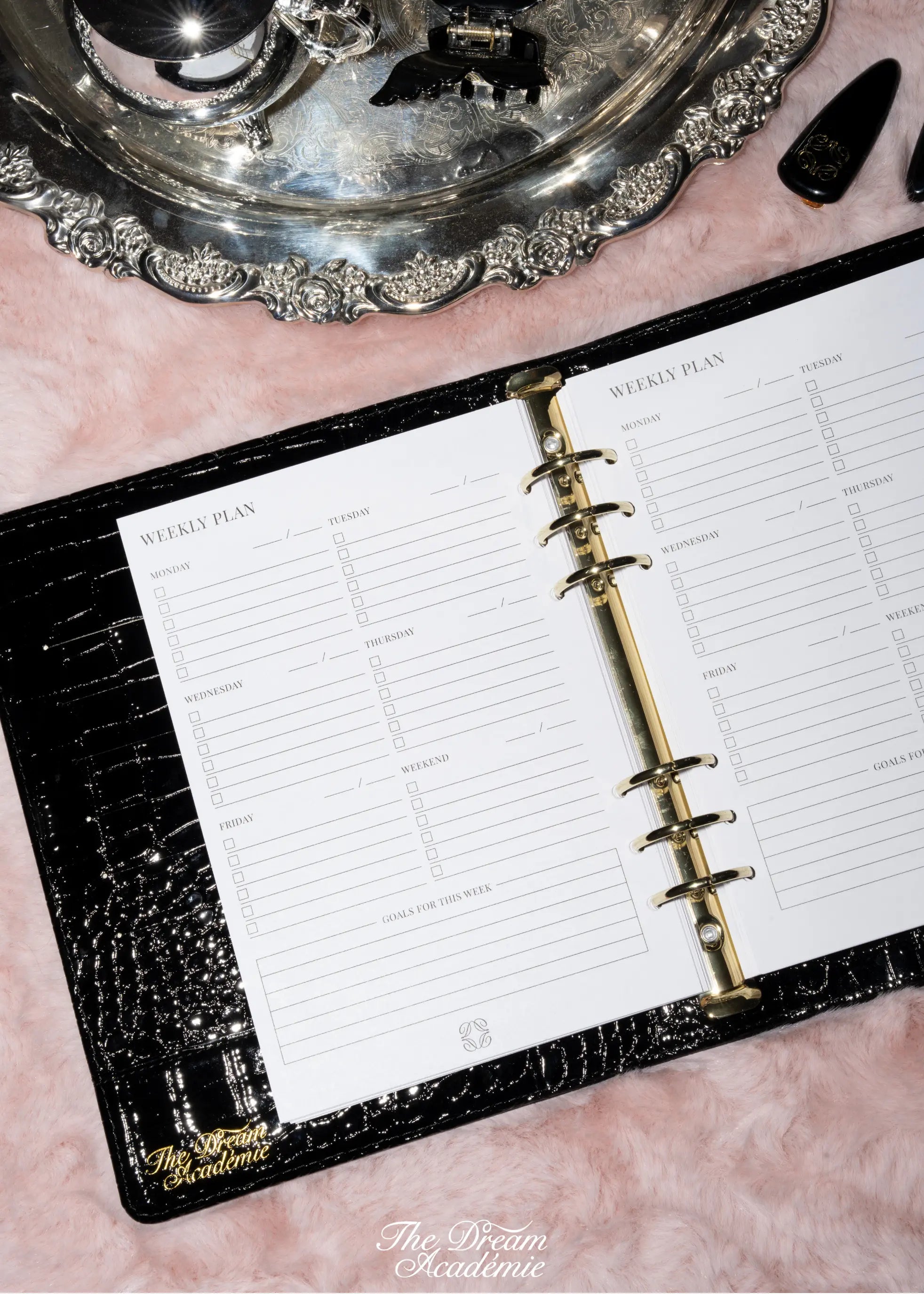 Weekly A5 Refill Sheets The Dream Académie