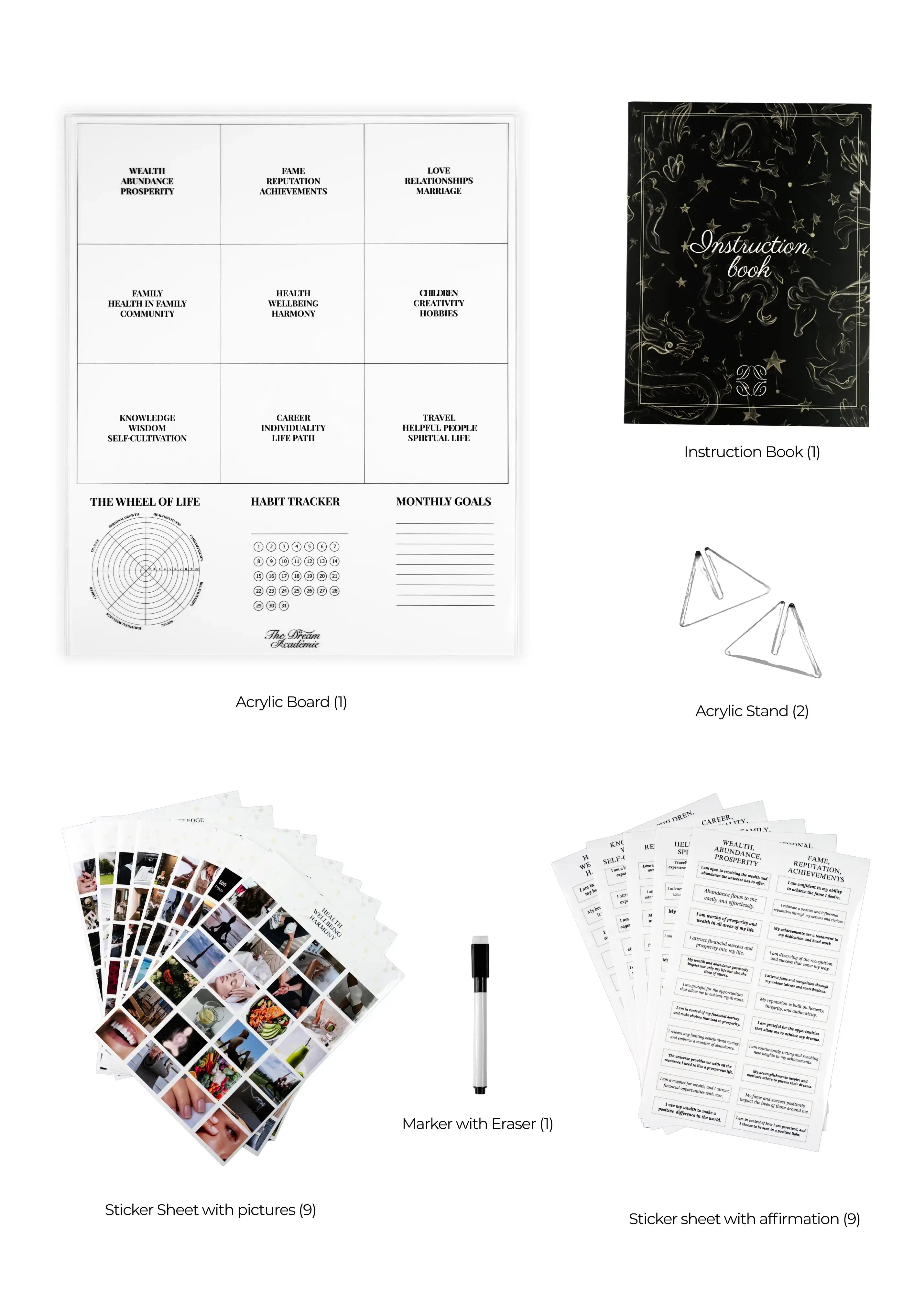 Dream Board & Sticker Set Bundle Fast Bundle