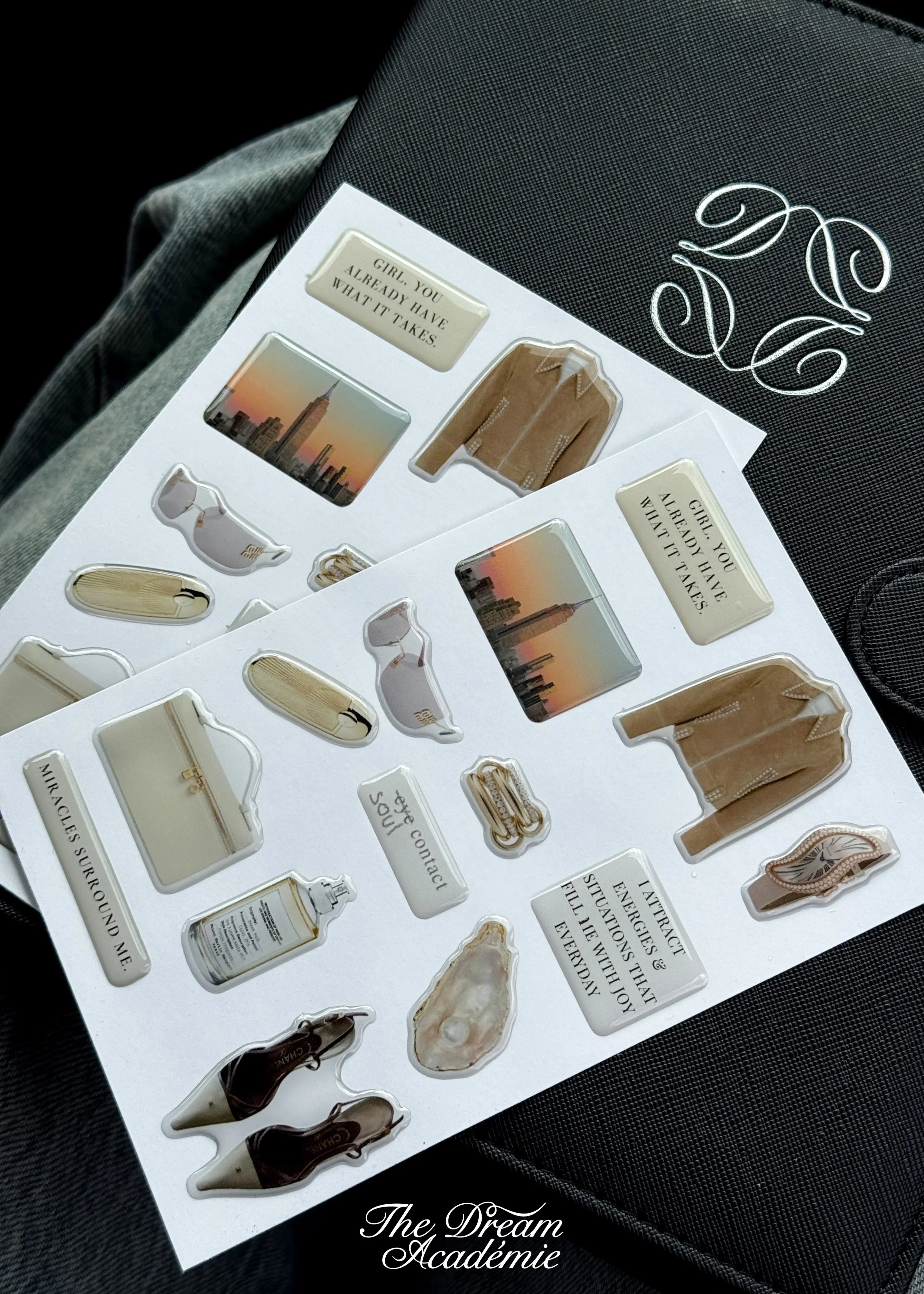 Golden Hour Sticker Set The Dream Académie