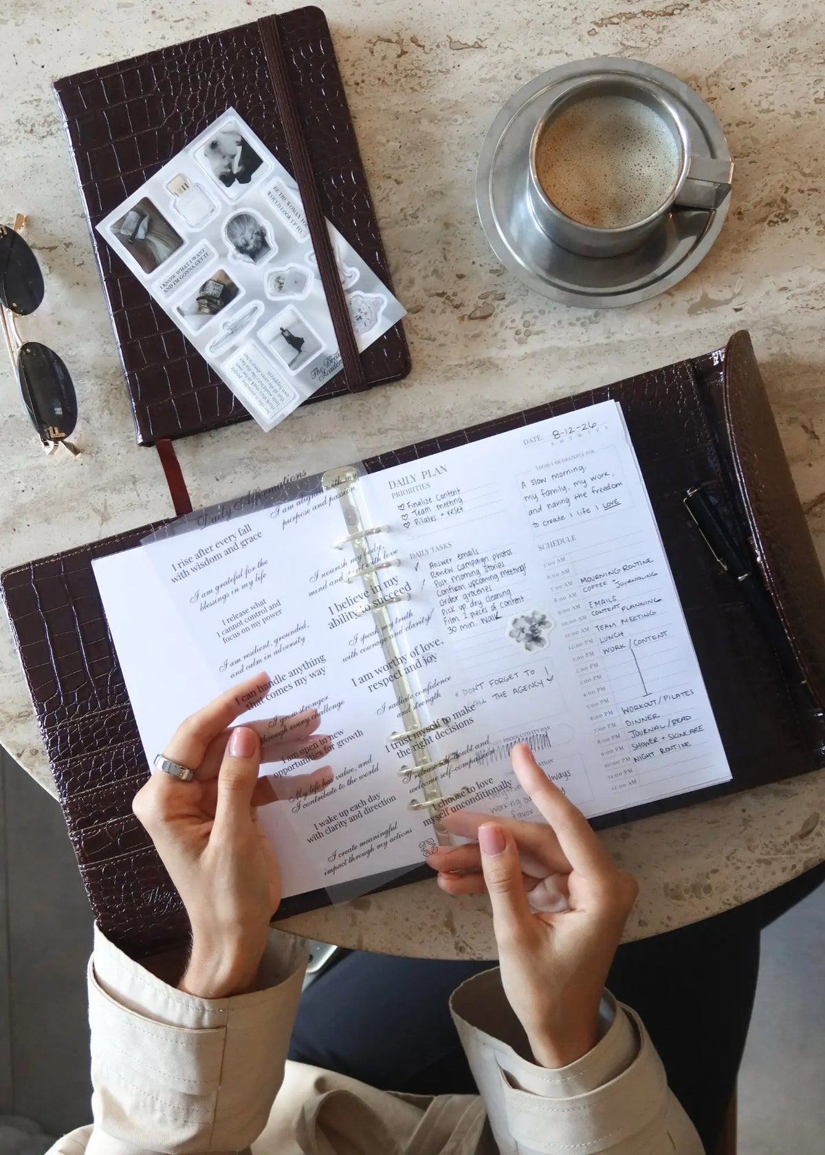 Chocolate Croc A5 Planner The Dream Académie