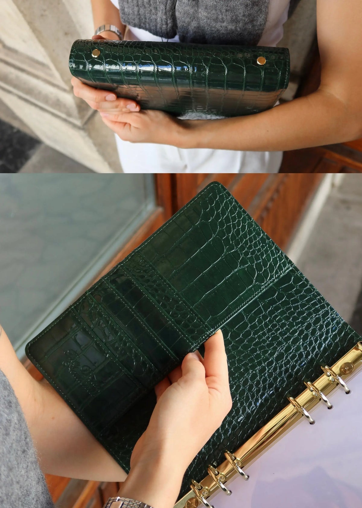 Green Croc A5 Planner The Dream Académie