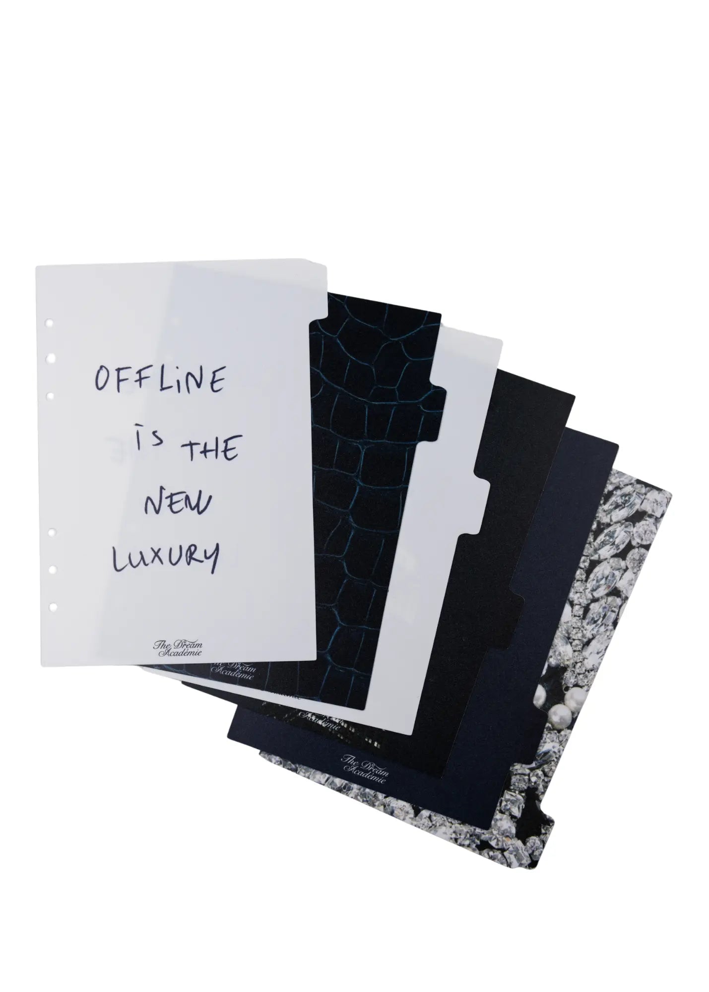 Midnight Empire A5 Planner Dividers The Dream Académie