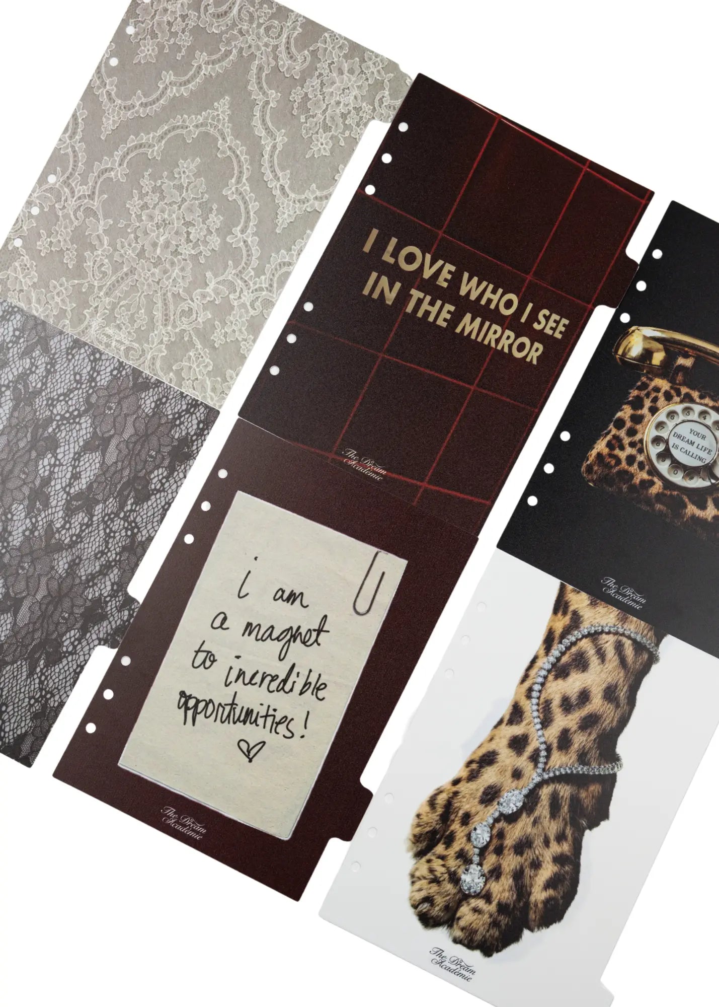 Dream Life A5 Planner Dividers The Dream Académie
