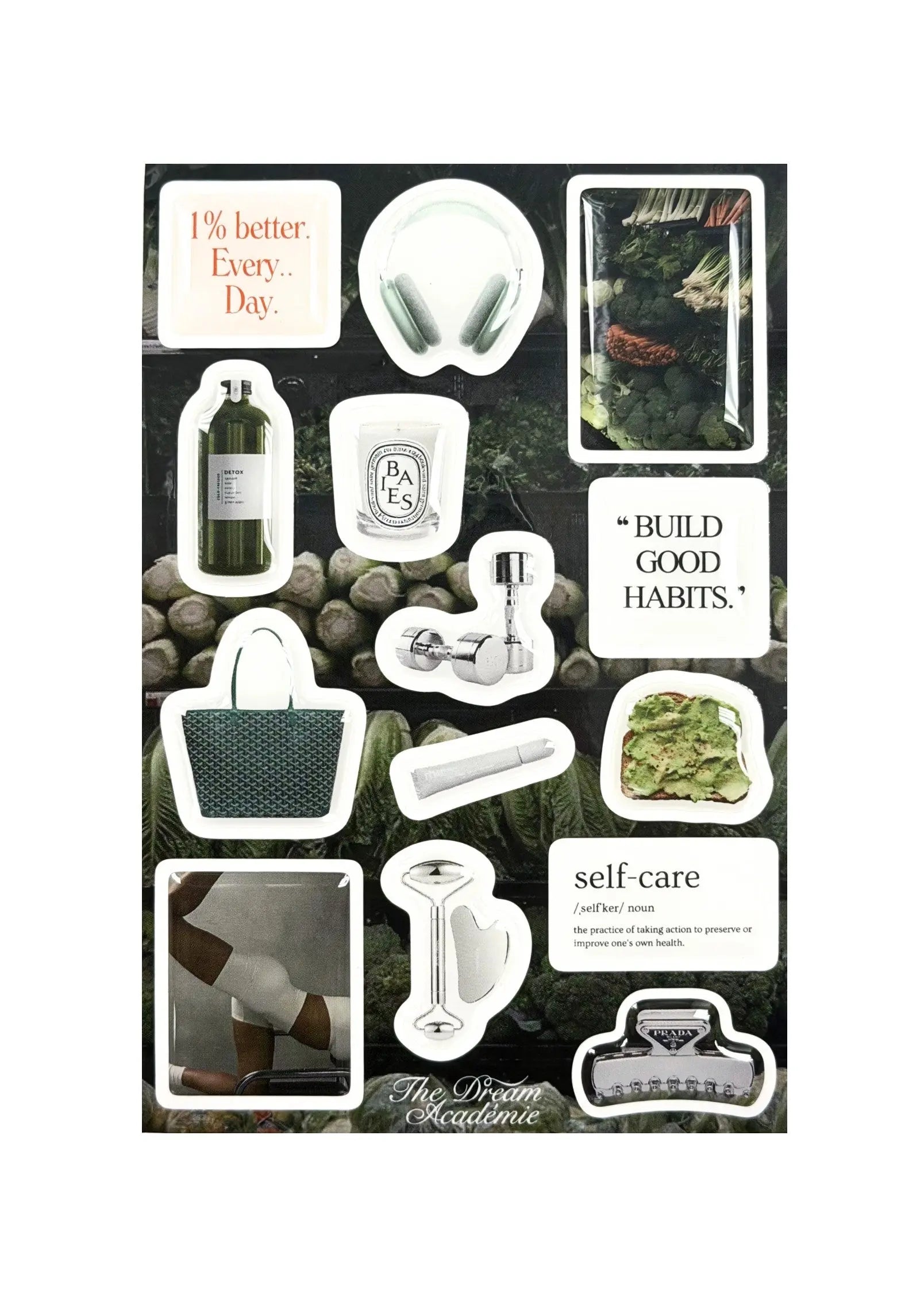 Self Care Sticker Set The Dream Académie