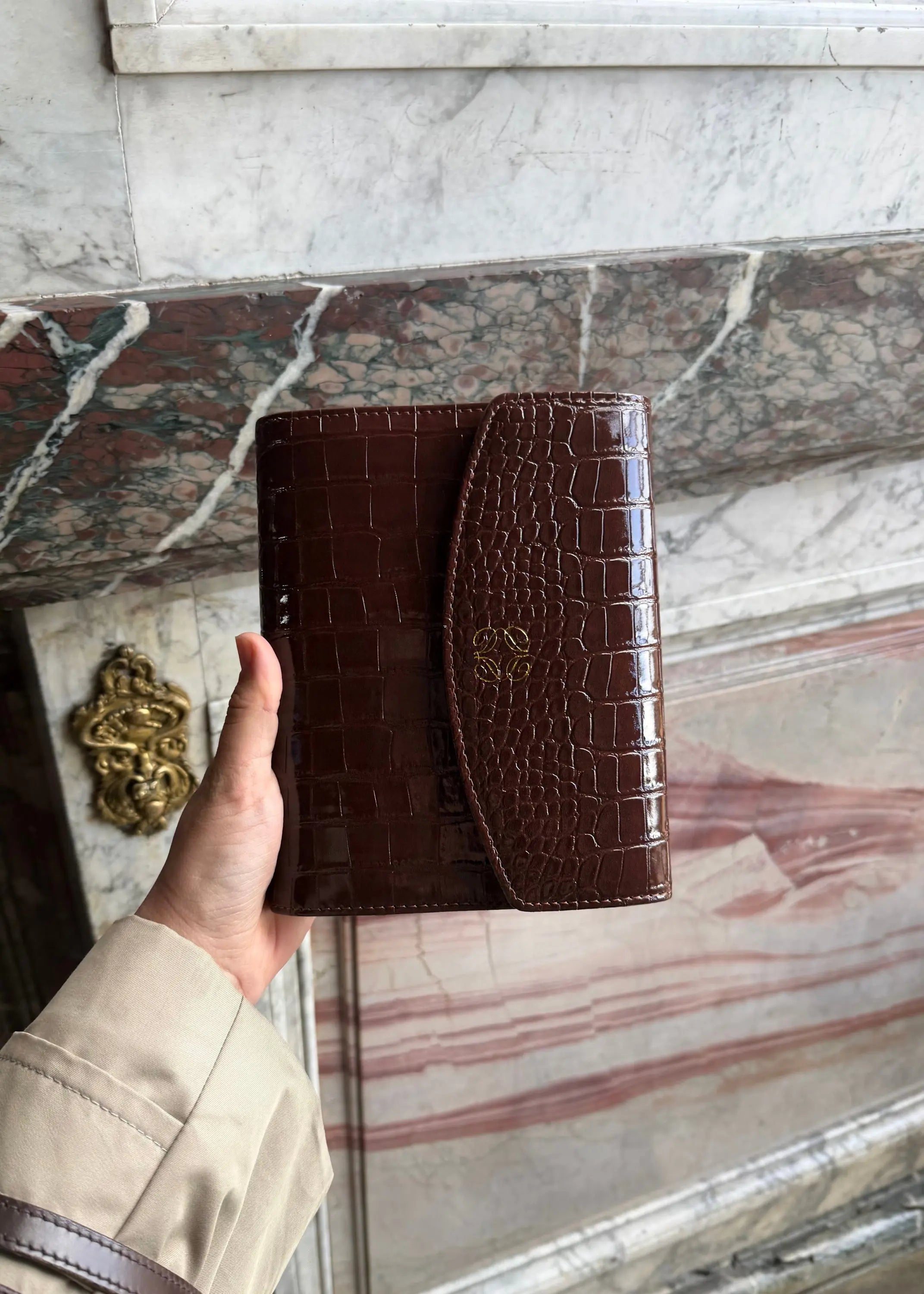 Chocolate Croc A6 Planner The Dream Académie