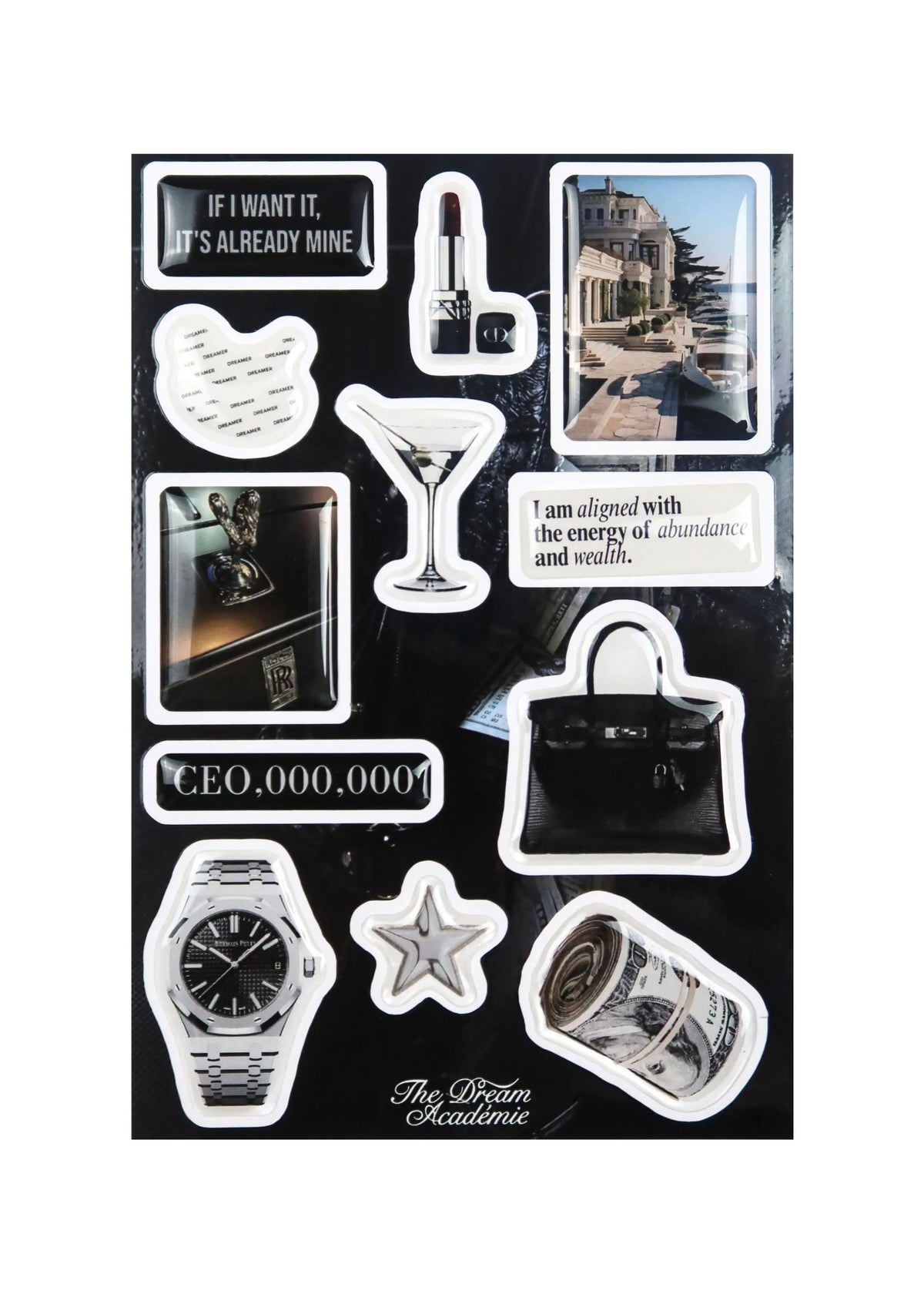 Boss Energy Sticker Set The Dream Académie