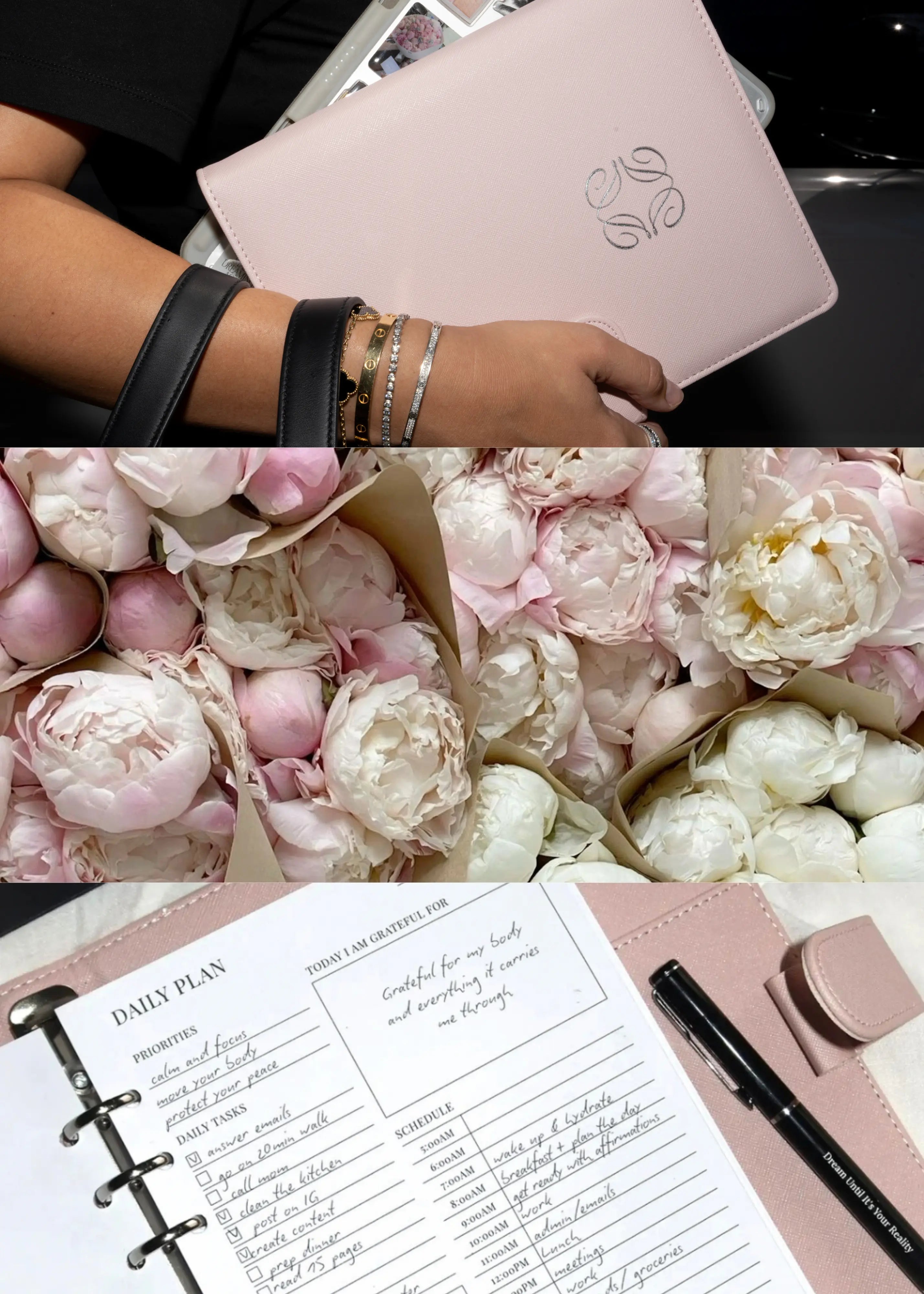 Pink A5 Dream Planner The Dream Académie
