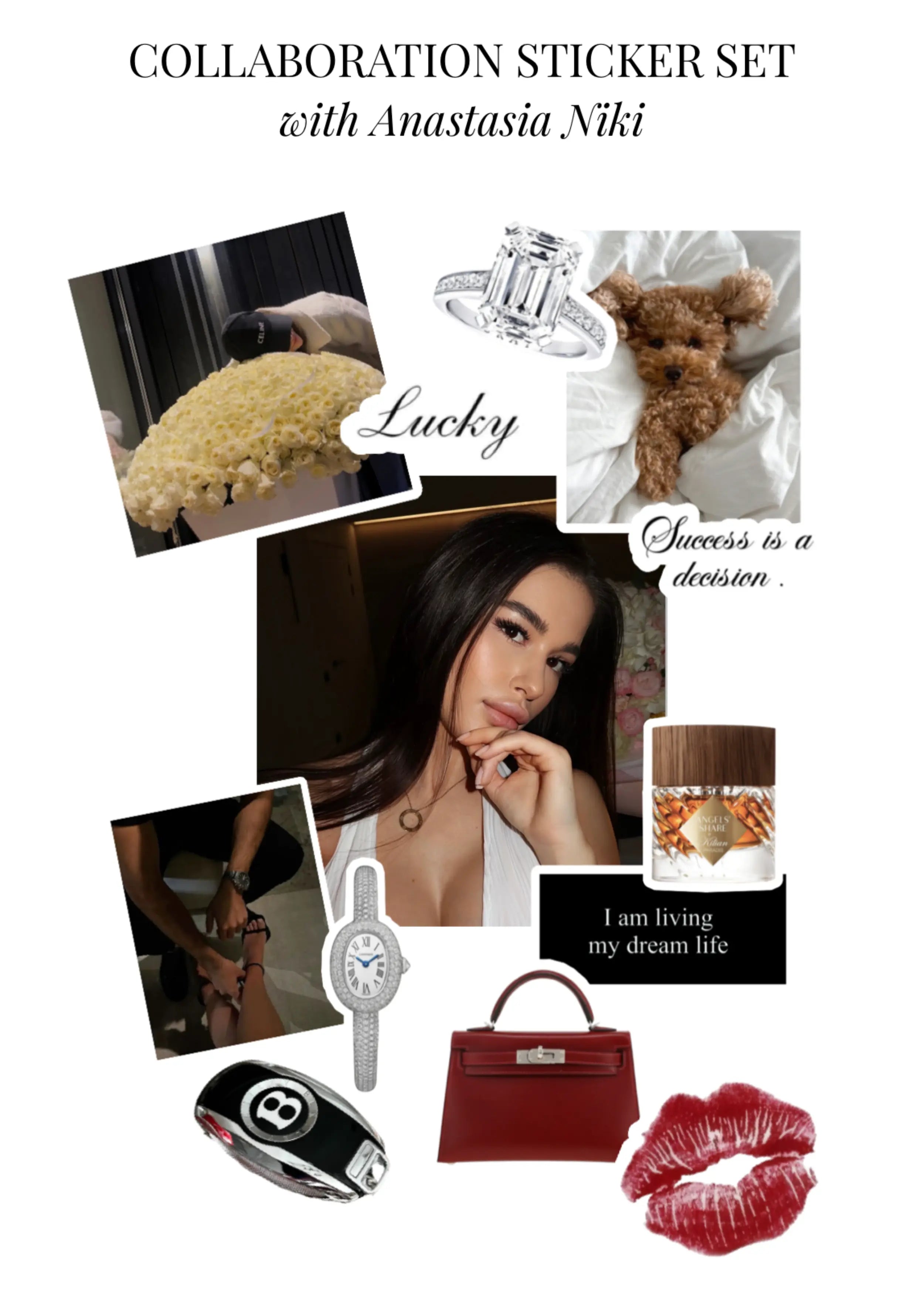 Slavic Girl Vibes Sticker Set The Dream Académie