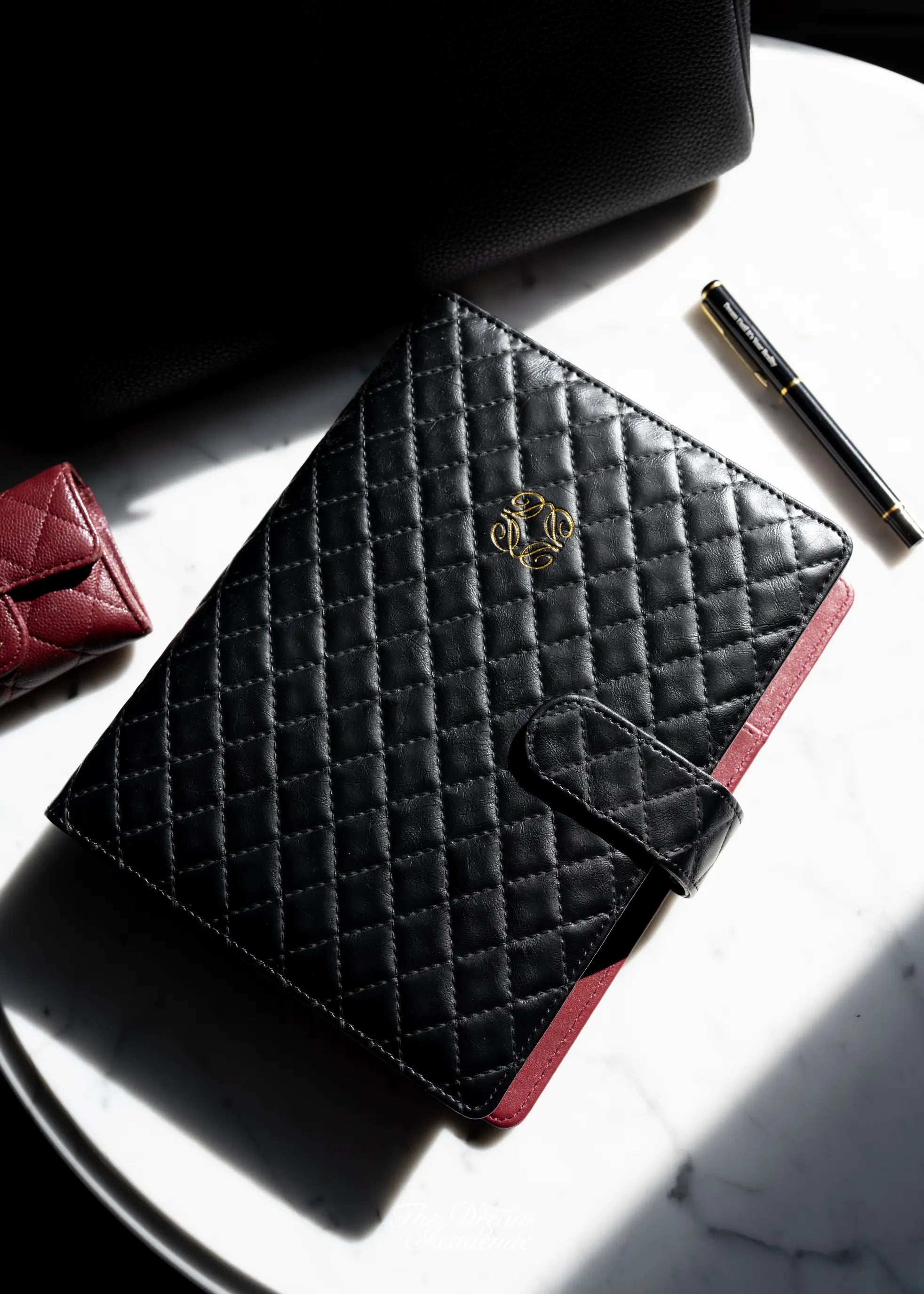 Diamond Noir A5 Planner The Dream Académie