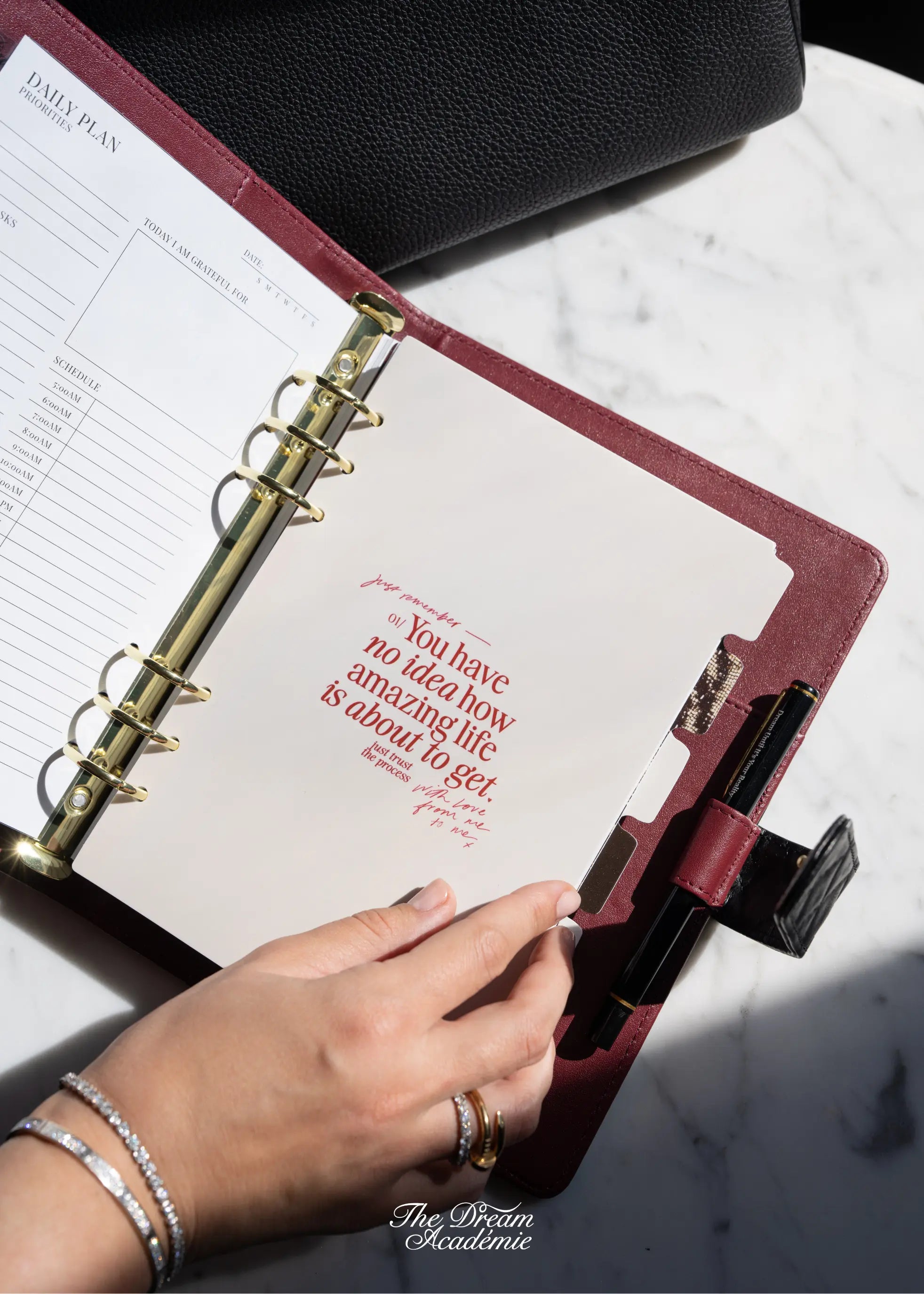 Midnight Muse Planner Dividers The Dream Académie