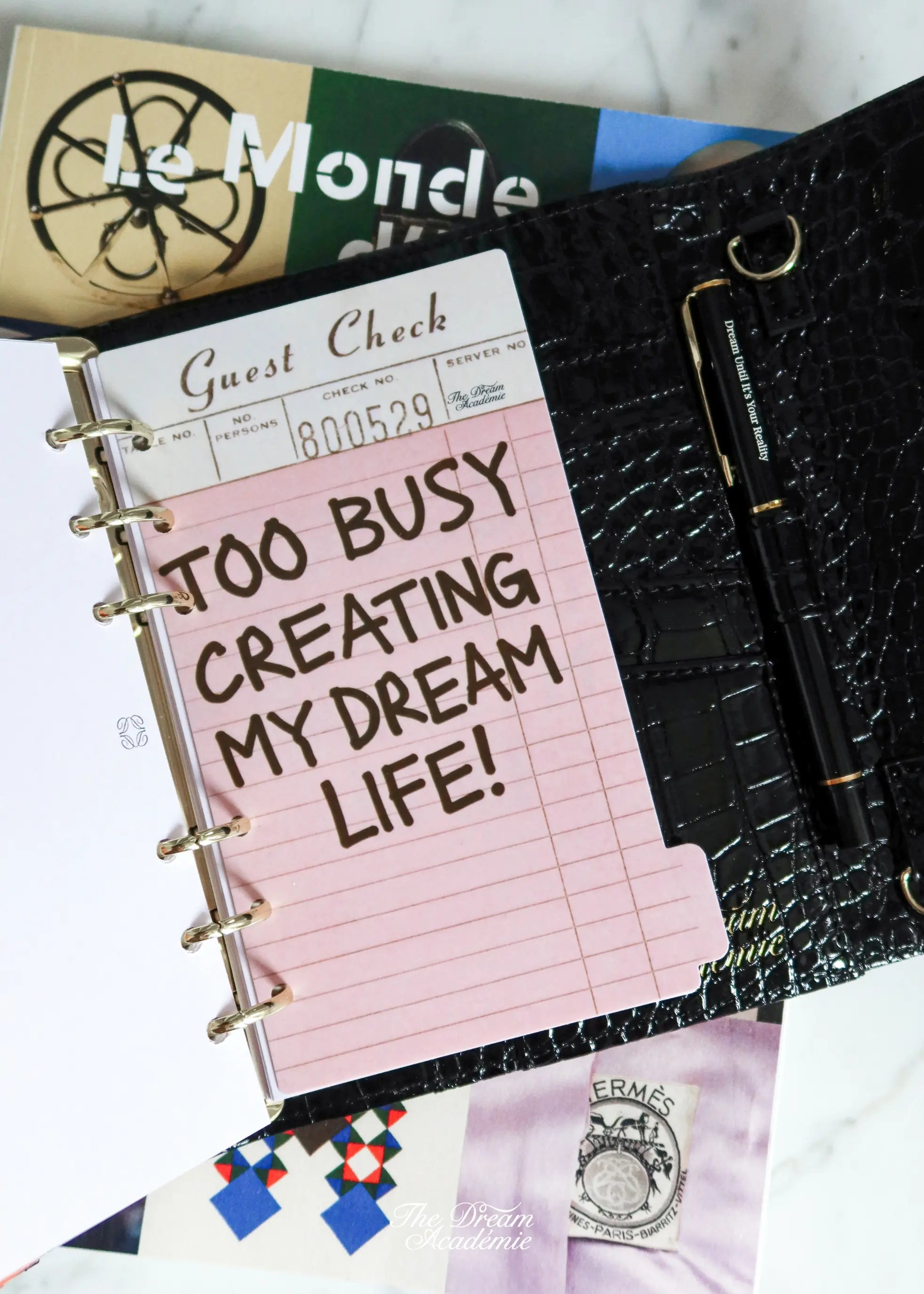 It Girl Planner Dividers The Dream Académie