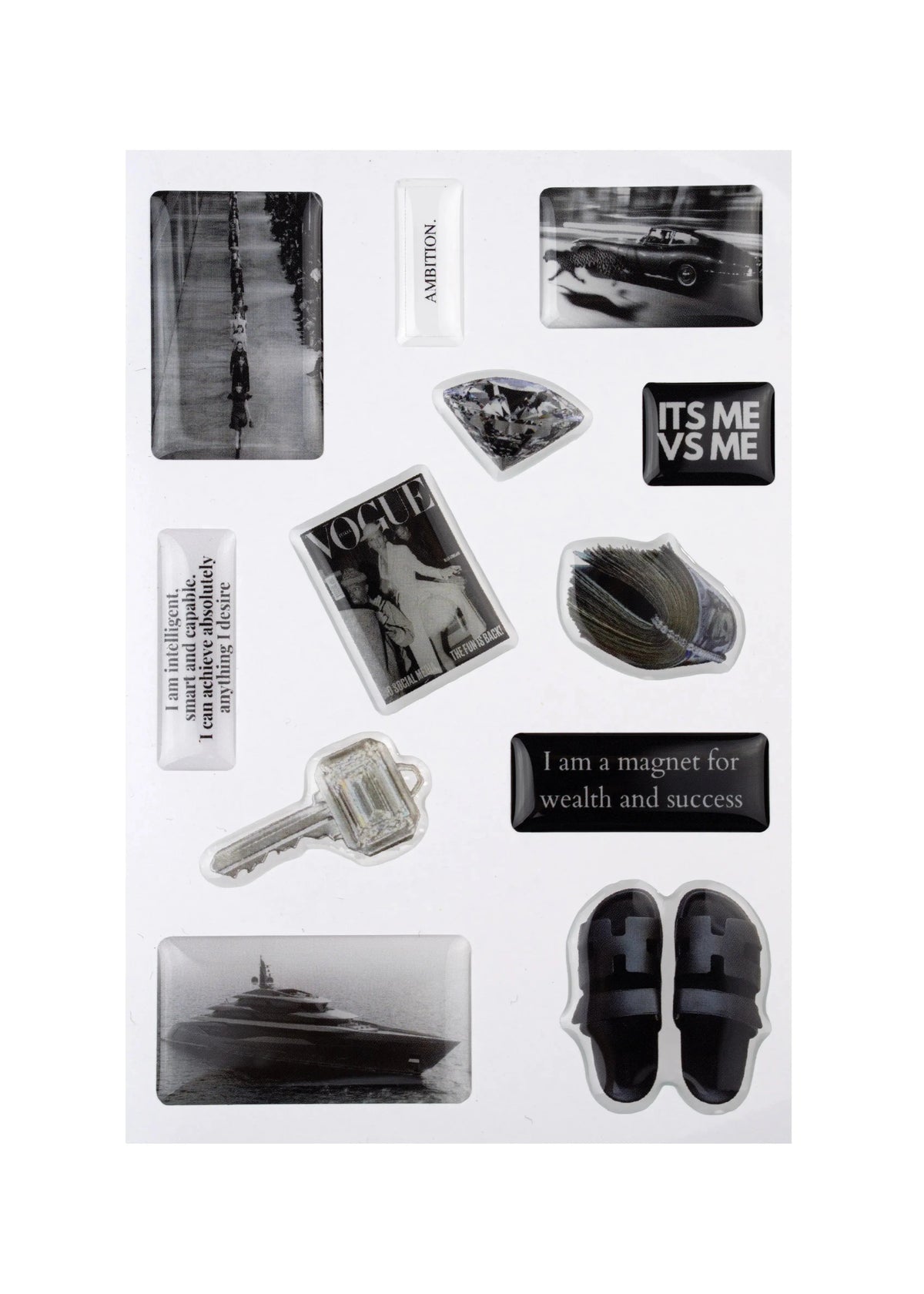 First Issue Sticker Issue 01 Sticker Set | Chic Affirmation Stickers
