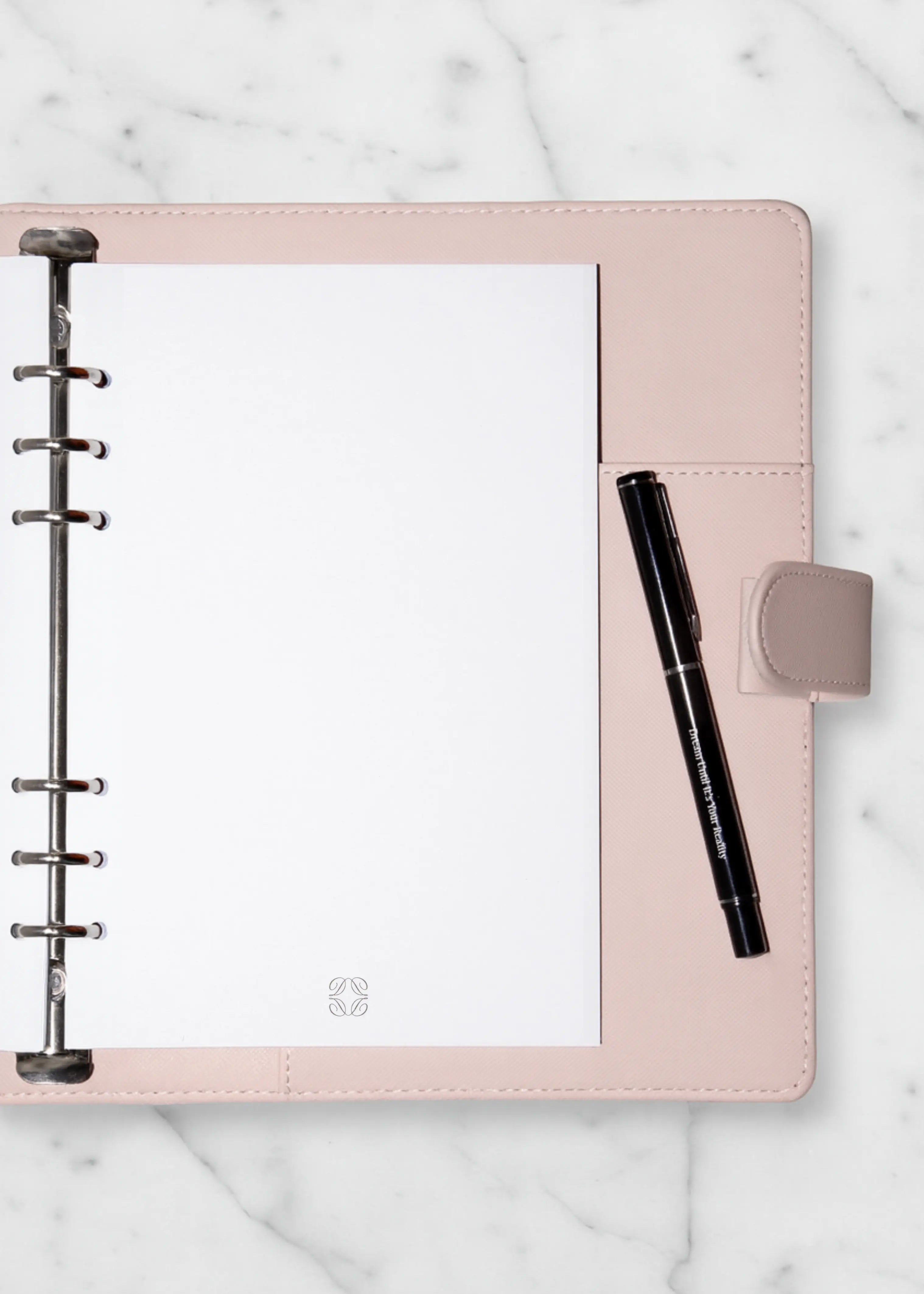 Blank Pages A5 Refill Planner The Dream Académie