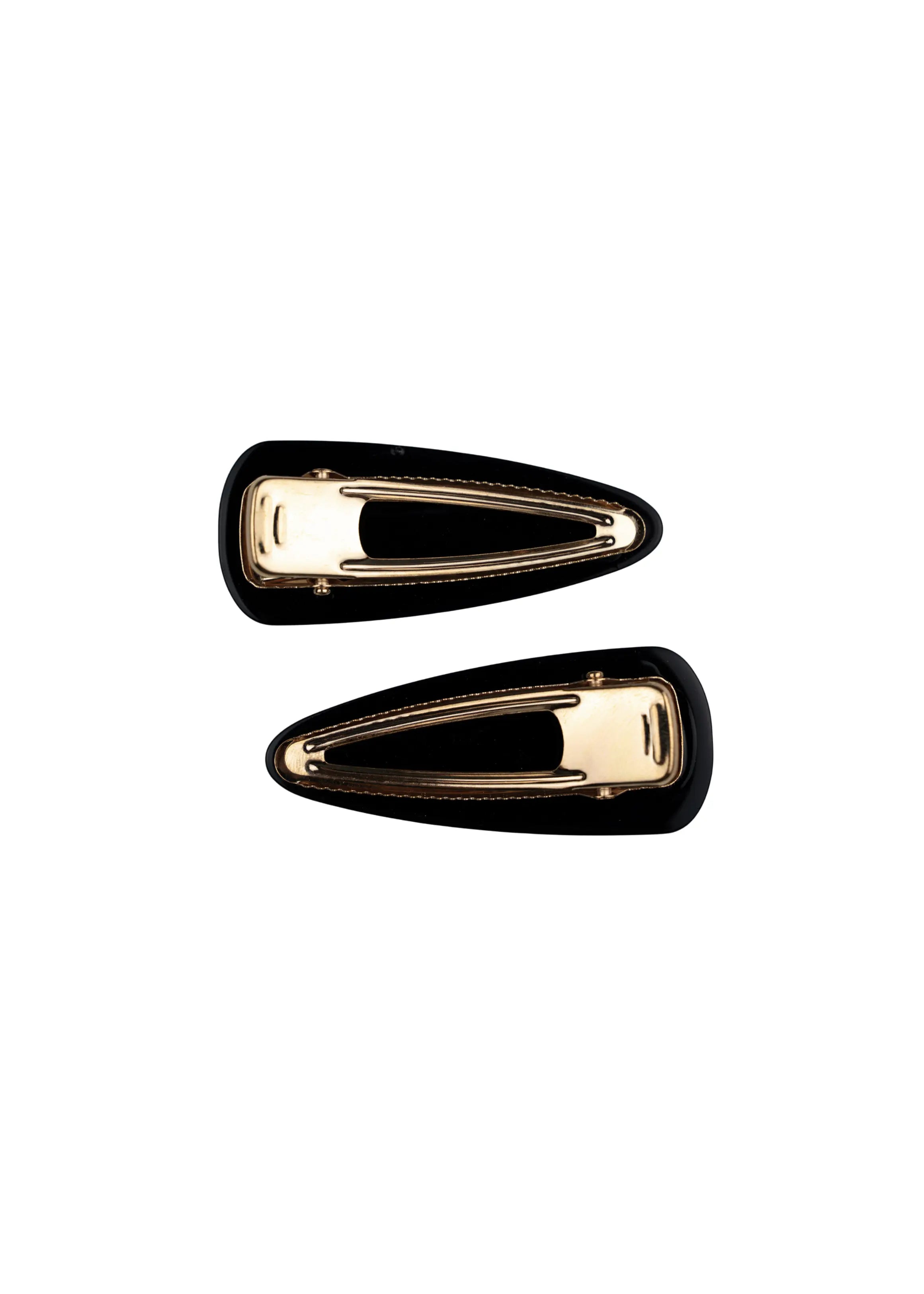 Soft Noir Hair Clips Set of 2 The Dream Académie