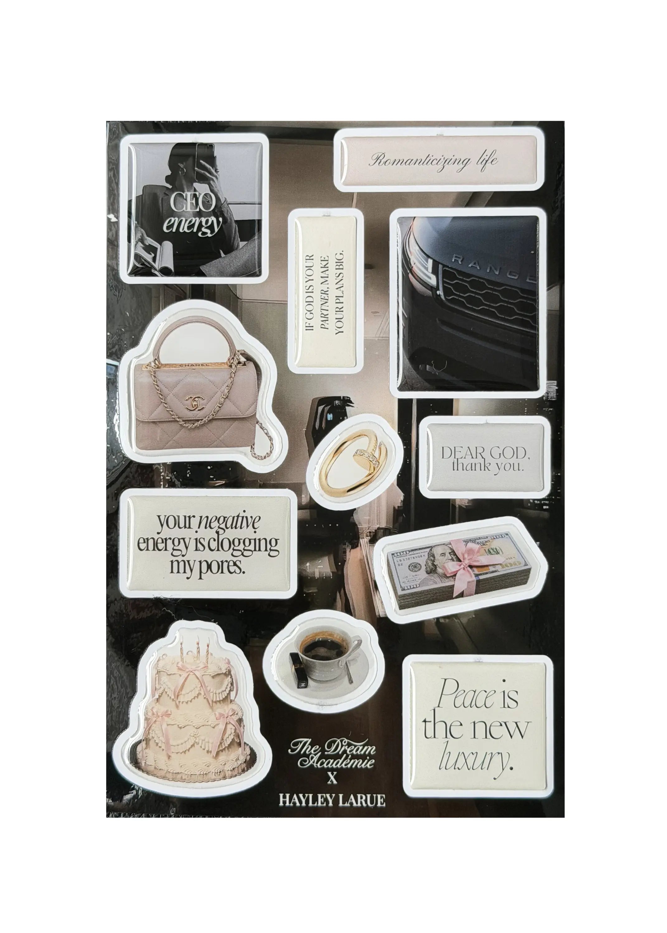 Hayley Larue x TDA Sticker Set The Dream Académie