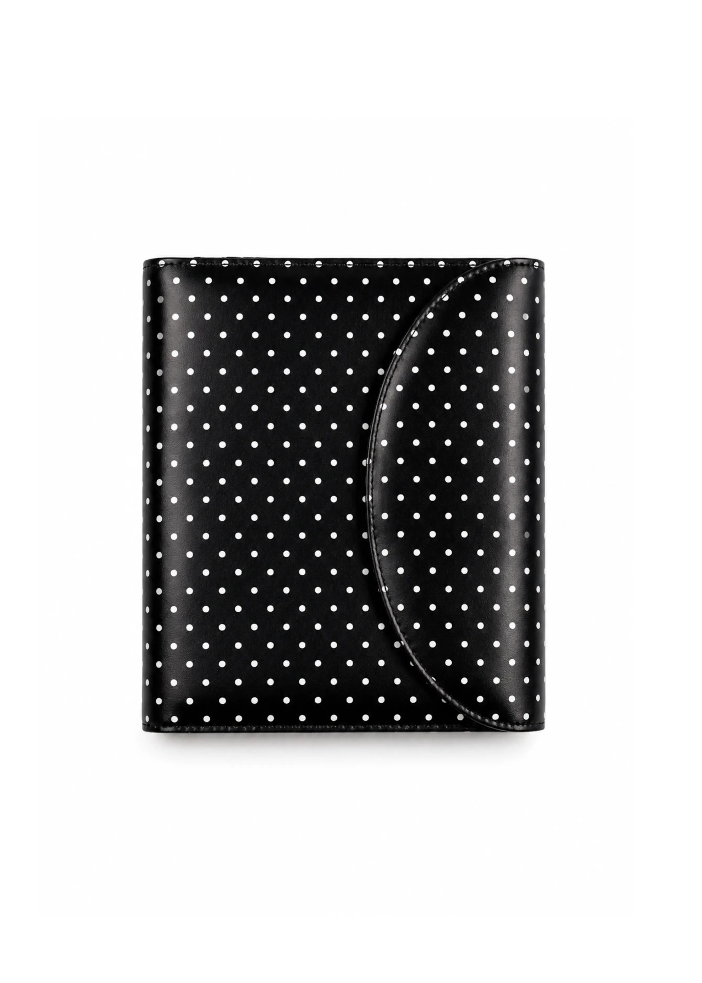 Noir Polka Dot A5 Planner The Dream Académie