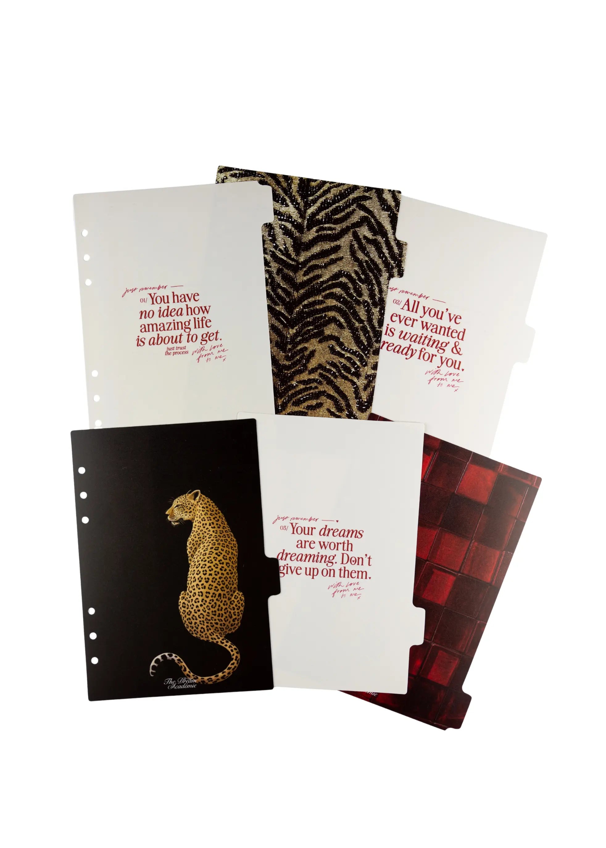 It Girl Planner Dividers (Copy) The Dream Académie
