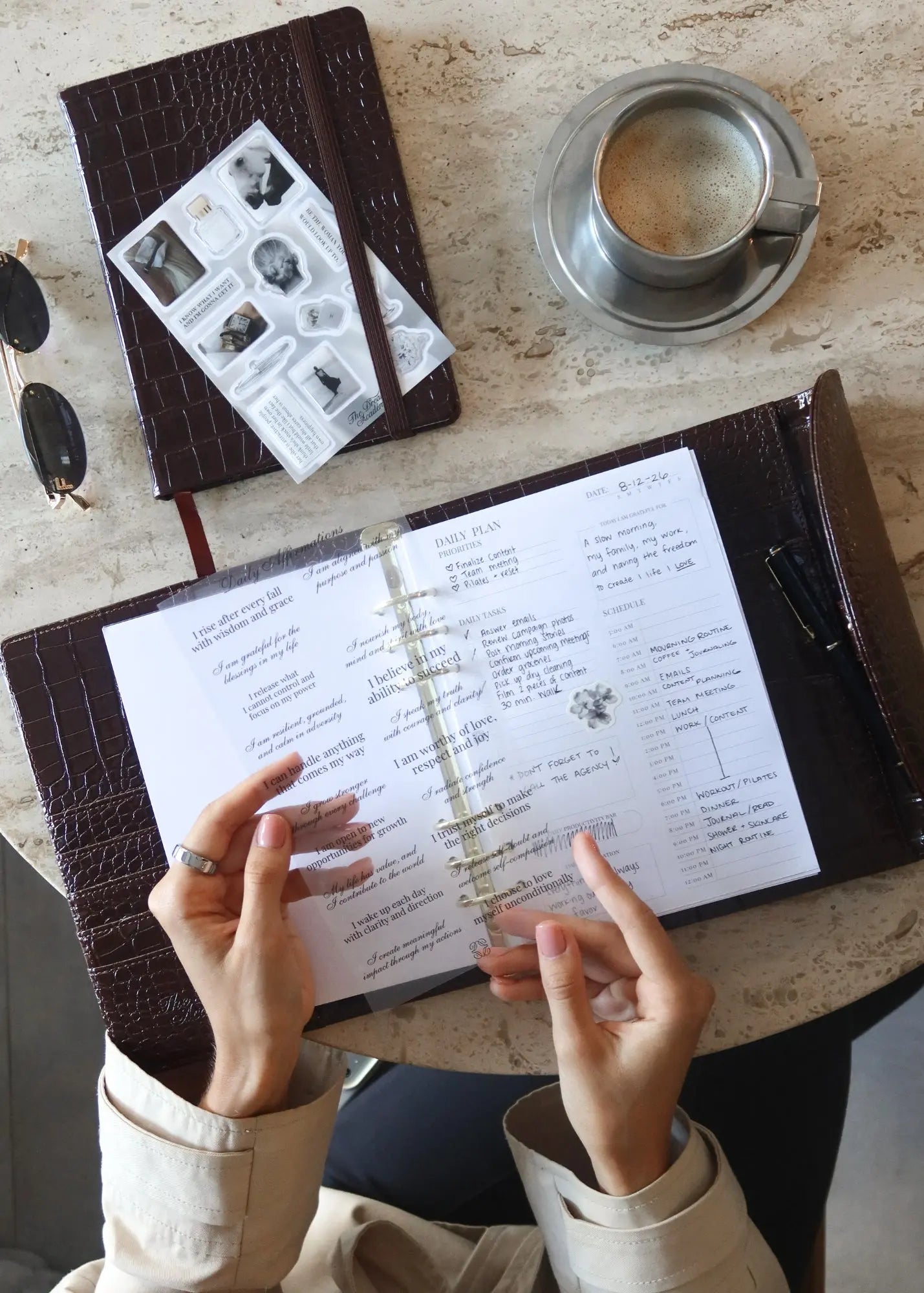 Chocolate Croc A5 Planner The Dream Académie