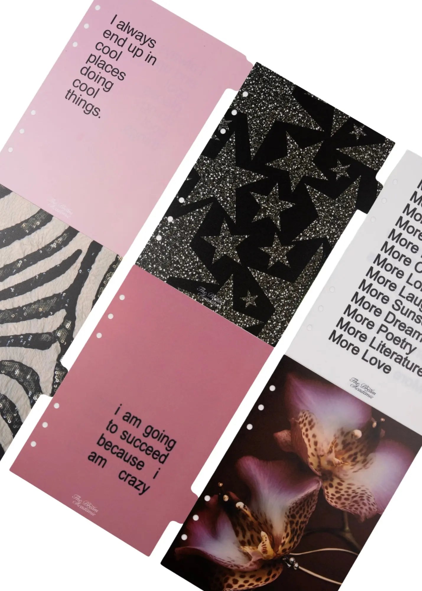 That Girl A5 Planner Dividers The Dream Académie