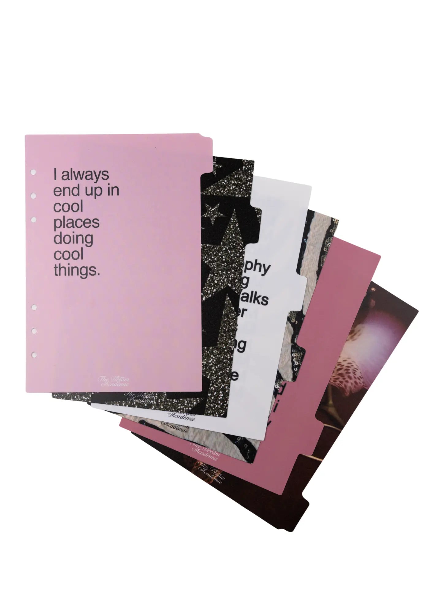 That Girl A5 Planner Dividers The Dream Académie